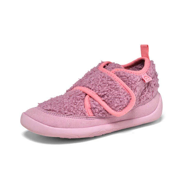 Affenzahn Kinder Hausschuhe 01492-40176 Hausschuh Vegan Fleecy Otter pink,lila normal