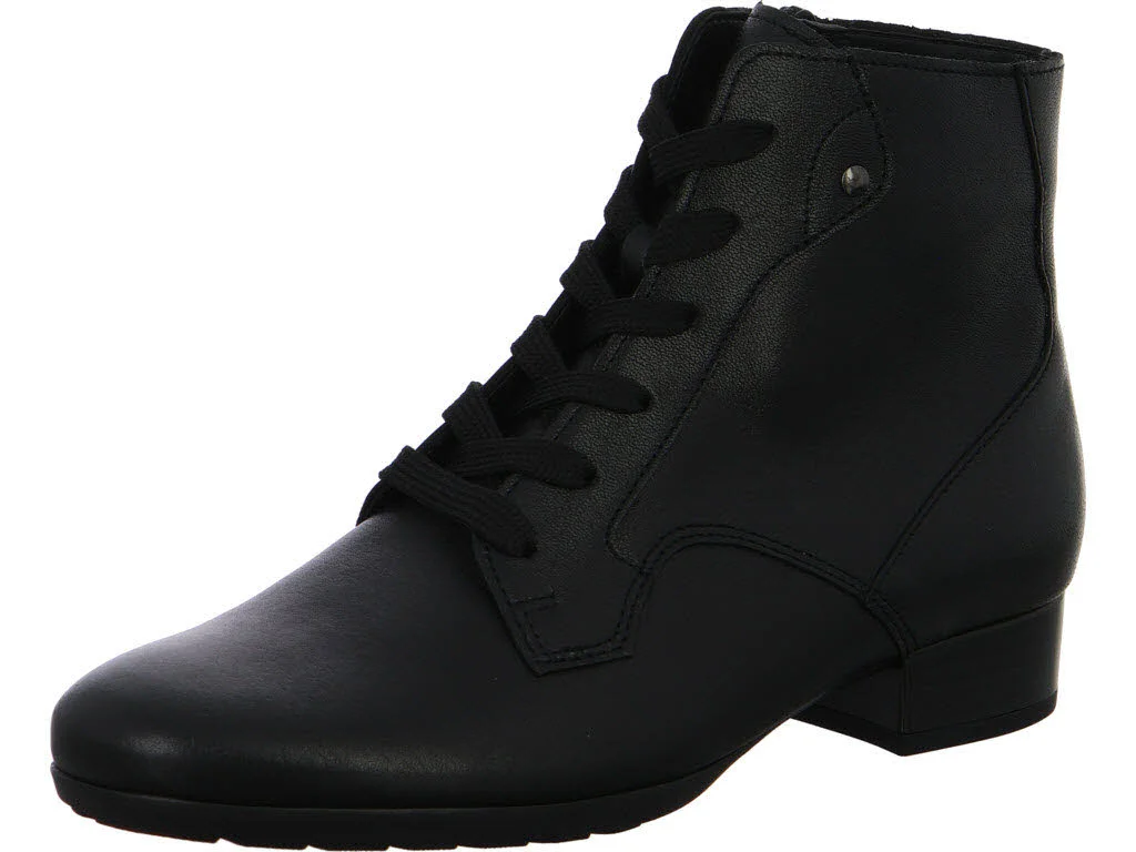 Gabor Damen Schnürstiefel 8031.04.001 8031.04 black H (weit)