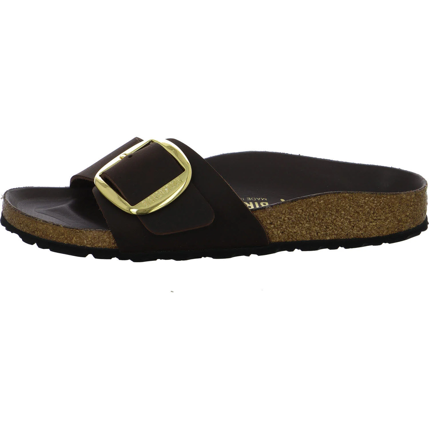 Element 6 von 8 (Bild) – BIRKENSTOCK Pantoletten 1032914 Madrid Big Buckle habana schmal