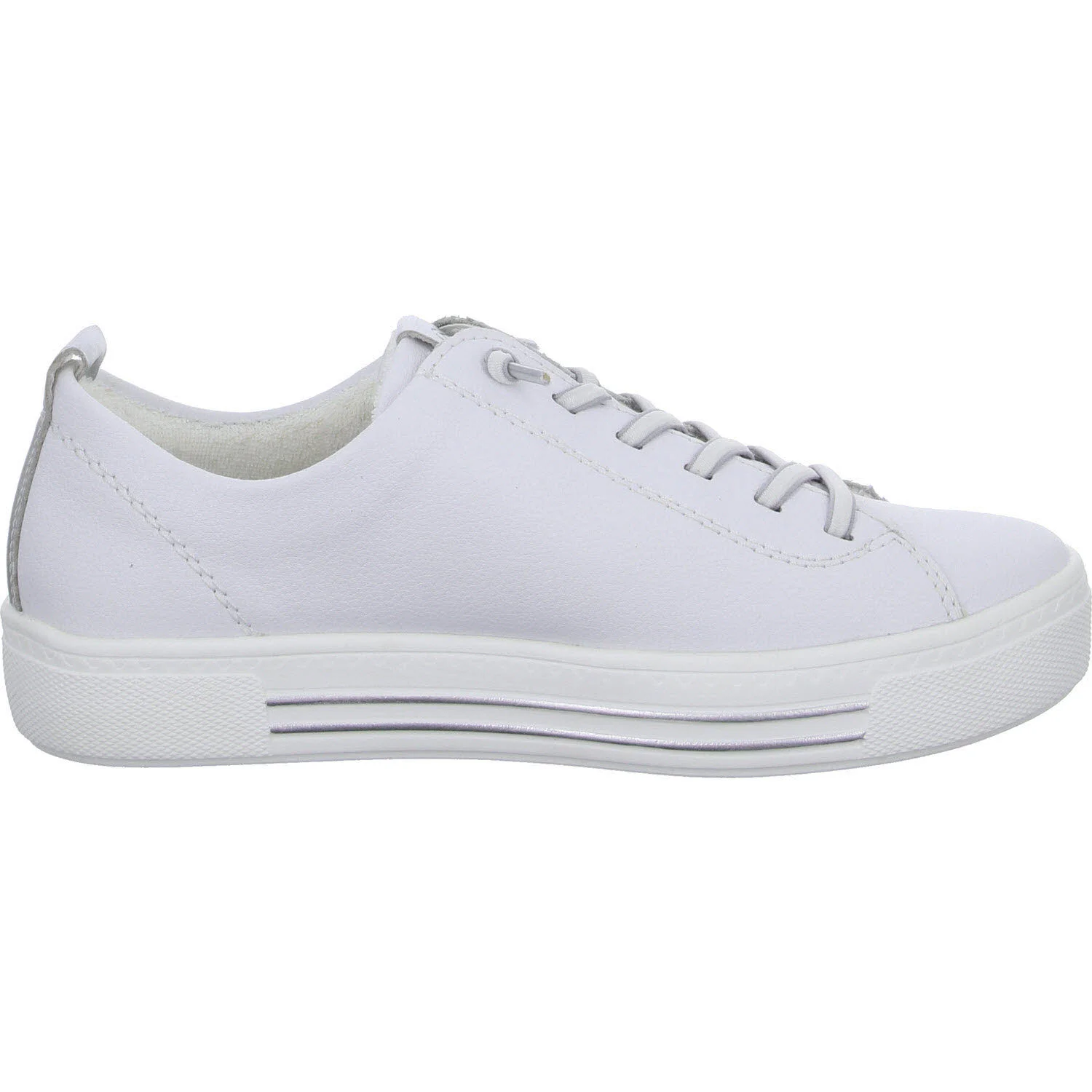 Element 7 von 8 (Bild) – Remonte Damen Slipper D0913-80 D0913 weiss/silver G (weit)