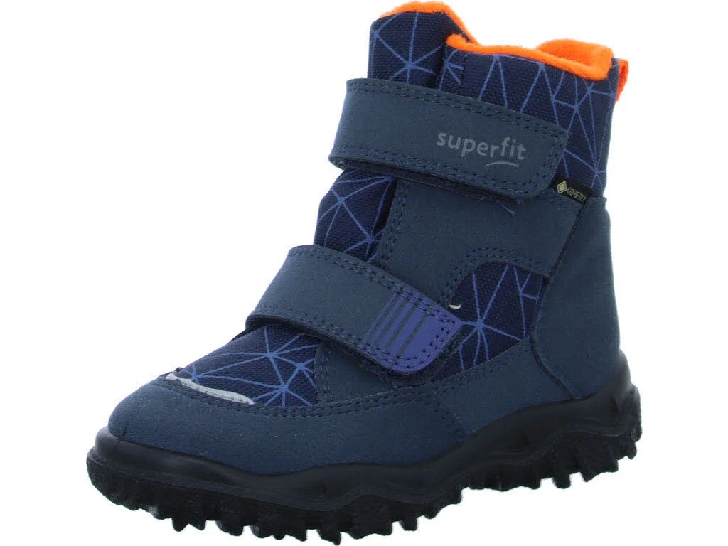 Element 1 von 8 (Bild) – Superfit Kinder Winterstiefel 1-006080-8030 Husky blau/orange WMS mittel