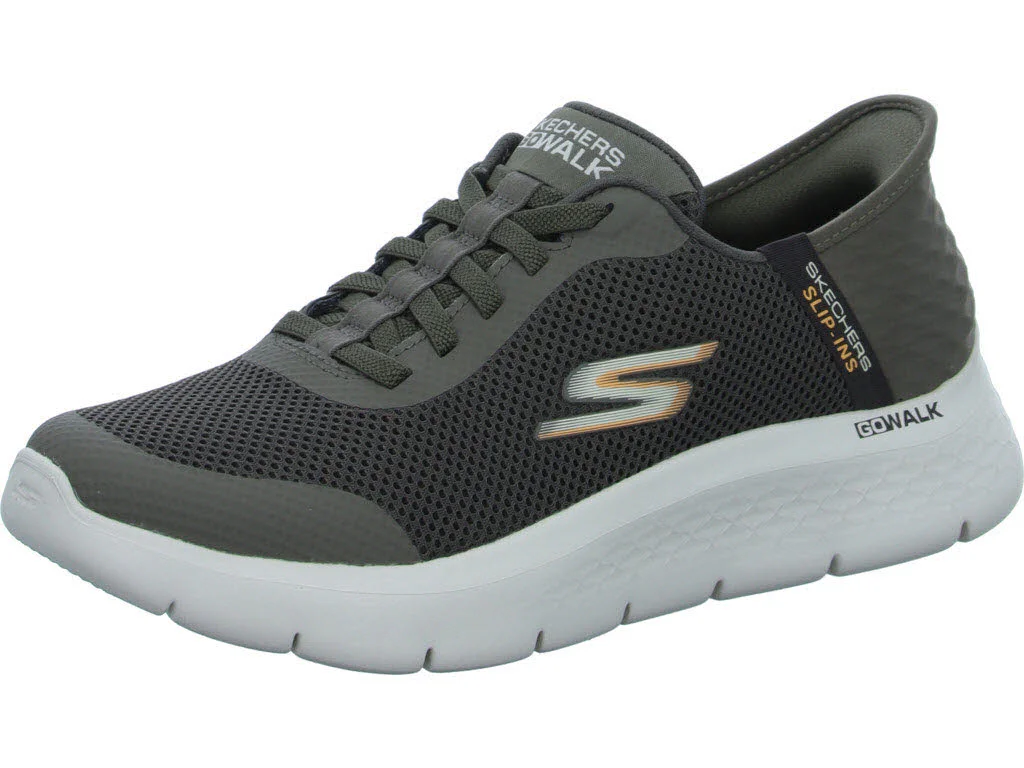 Element 1 von 8 (Bild) – Skechers Herren Slipper 216324 BRN GO WALK Flex - Hands Up brown normal