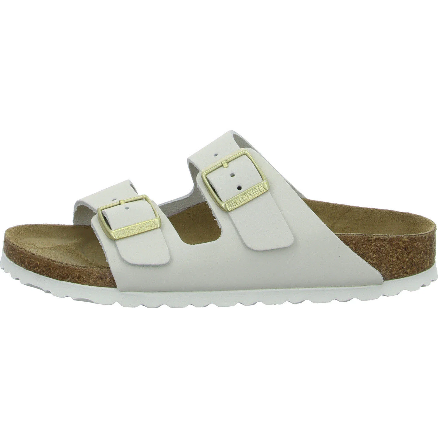Element 6 von 8 (Bild) – BIRKENSTOCK Pantoletten 1029475 Arizona antique white schmal