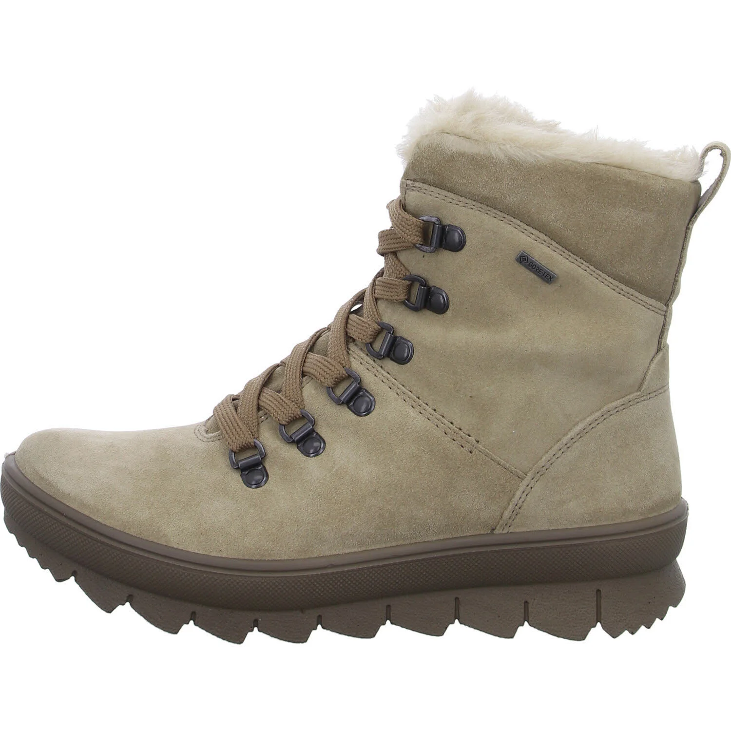 Legero Damen Schnürstiefel warm 2-000503-4500 Novara giotto (beige) G (normal)