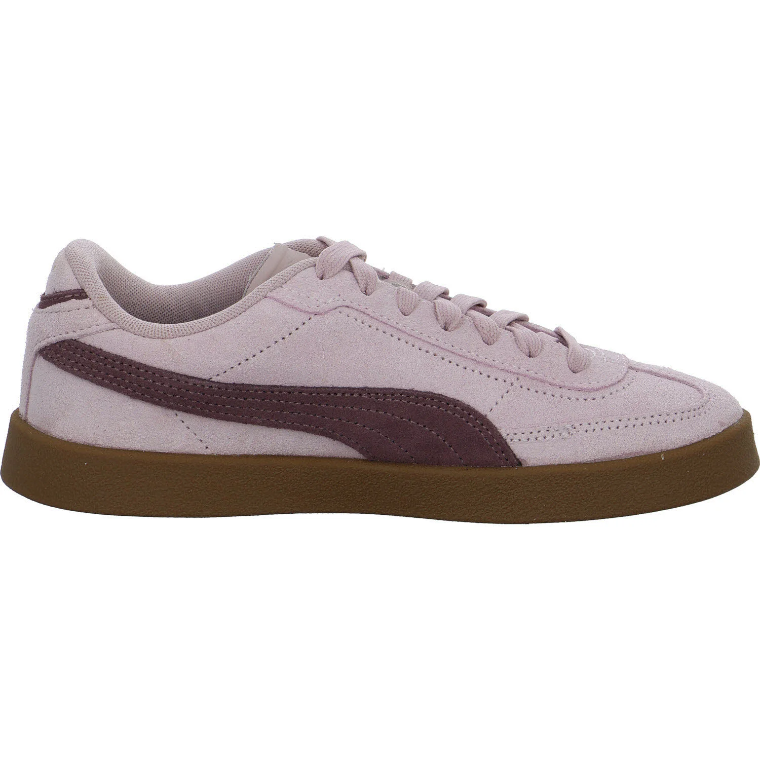 Puma Damen Schnürschuhe 400717 Puma Club II Era Suede misty pink-rich cocoa normal