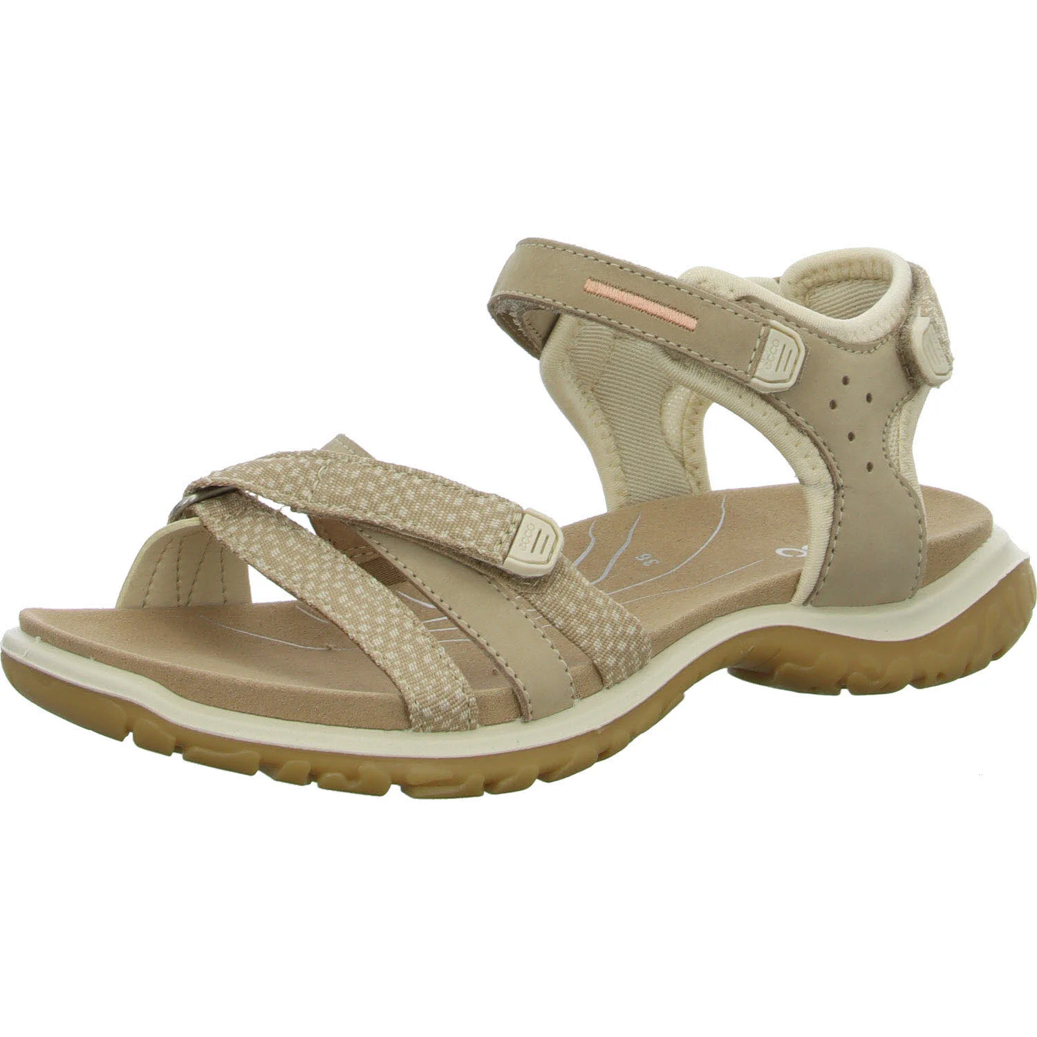 Ecco Damen Sandalen 853303/61244 Offroad Roam W nude/limestone/nude normal