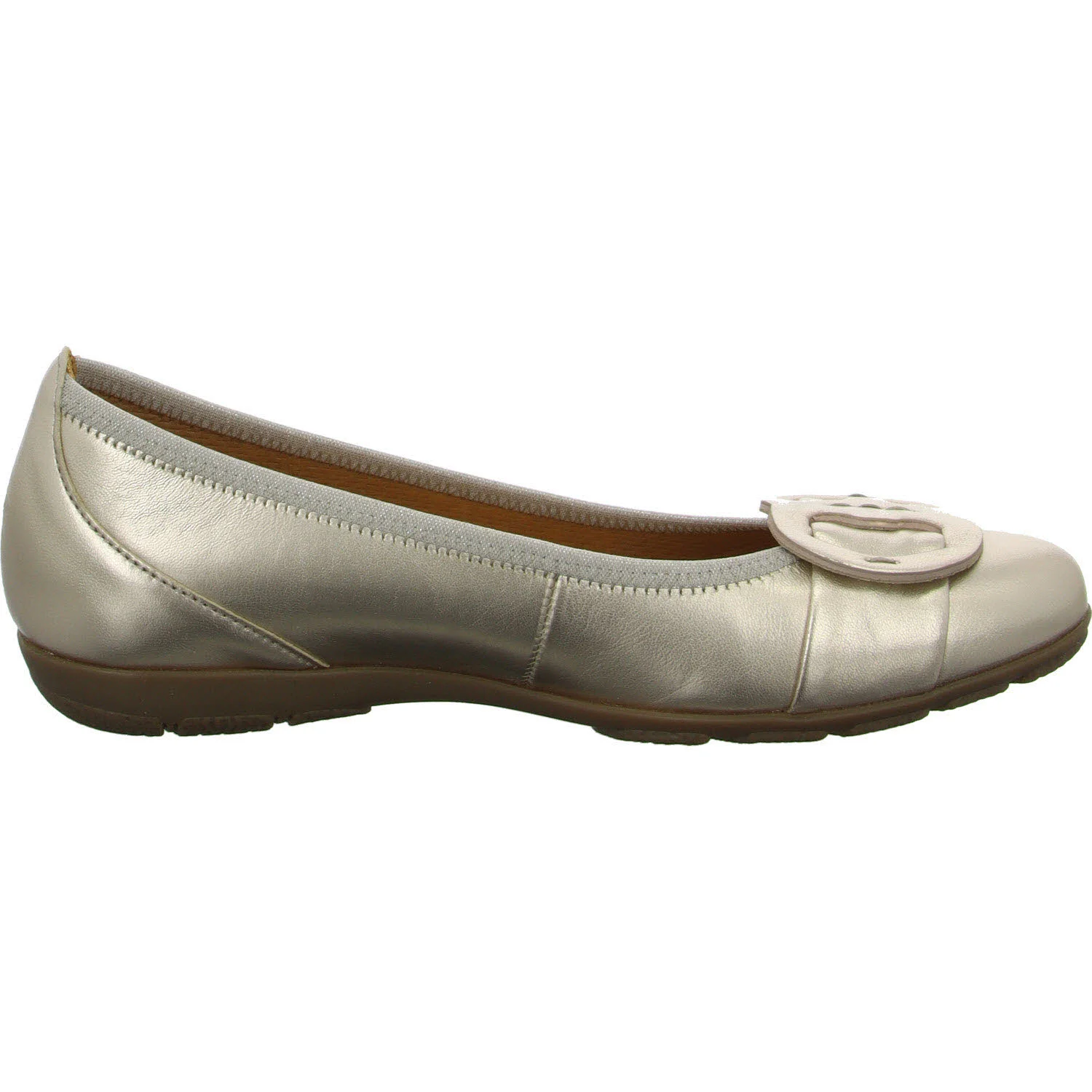 Element 7 von 8 (Bild) – Gabor Damen Ballerina 64.163.62 64.163 puder F (schmal/normal)