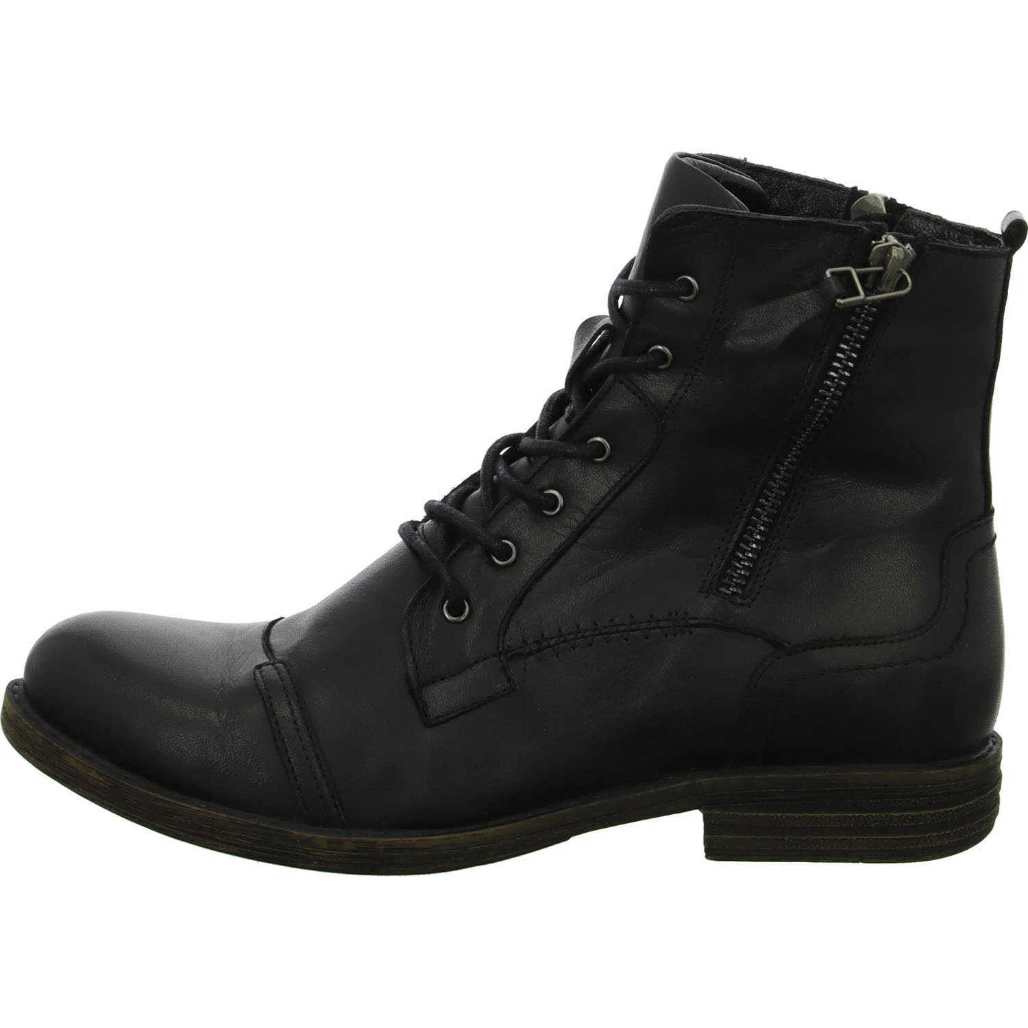 2go Fashion Damen Schnürstiefel 8994505-9 8994505 schwarz normal
