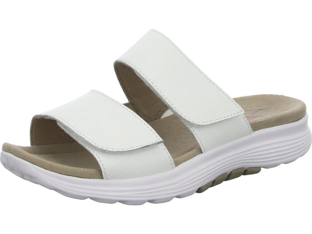 Gabor Rollingsoft Damen Pantoletten 86.811.50 86.811 weiss (Micro) G (normal)