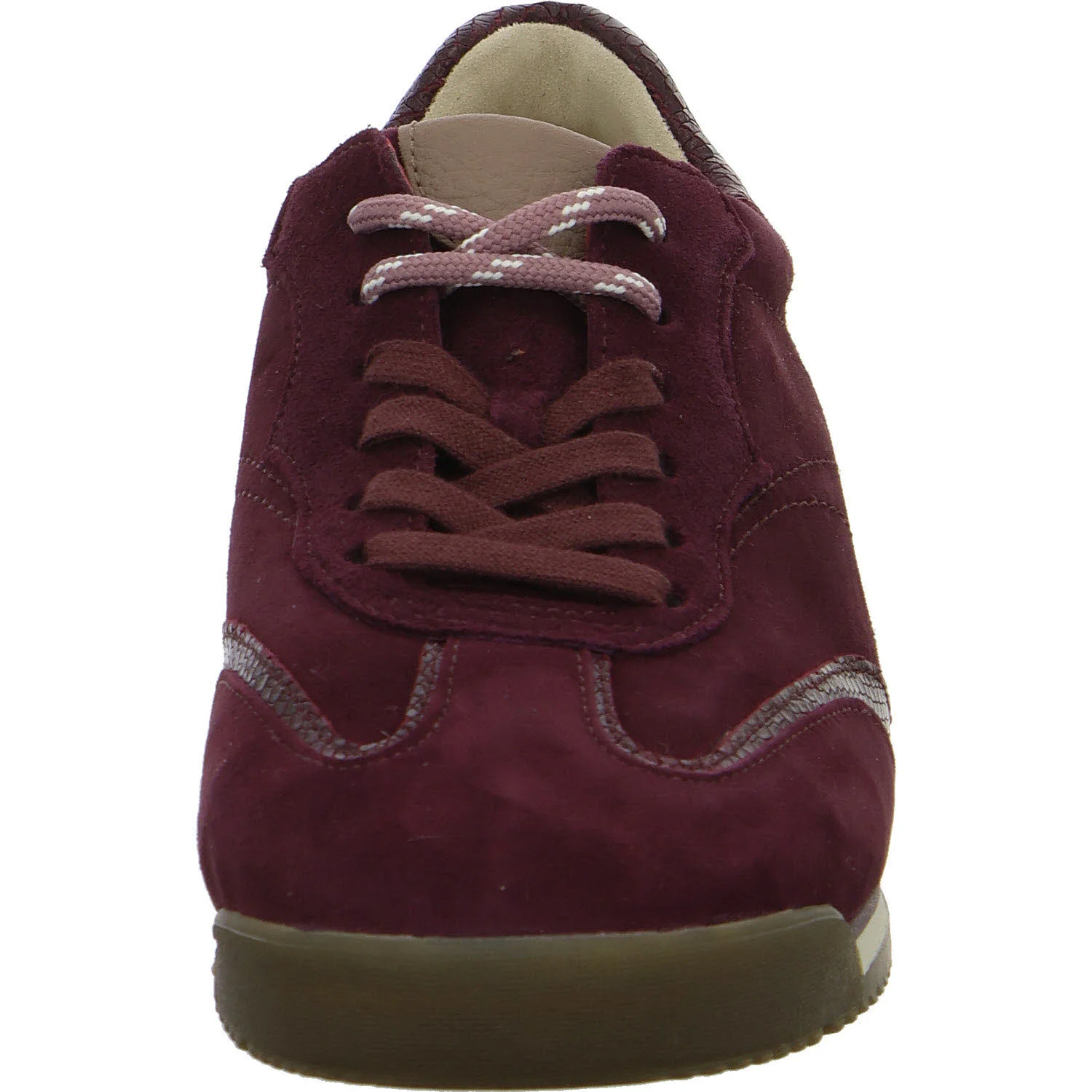 Gabor Damen Schnürschuhe 6025.02.002 6025.02 mulberry/dark rose G (normal)