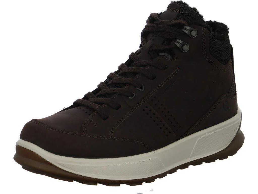 Ecco Herren Schnürstiefel warm 522814/58290 Byway 2.0 mocha/mocha normal