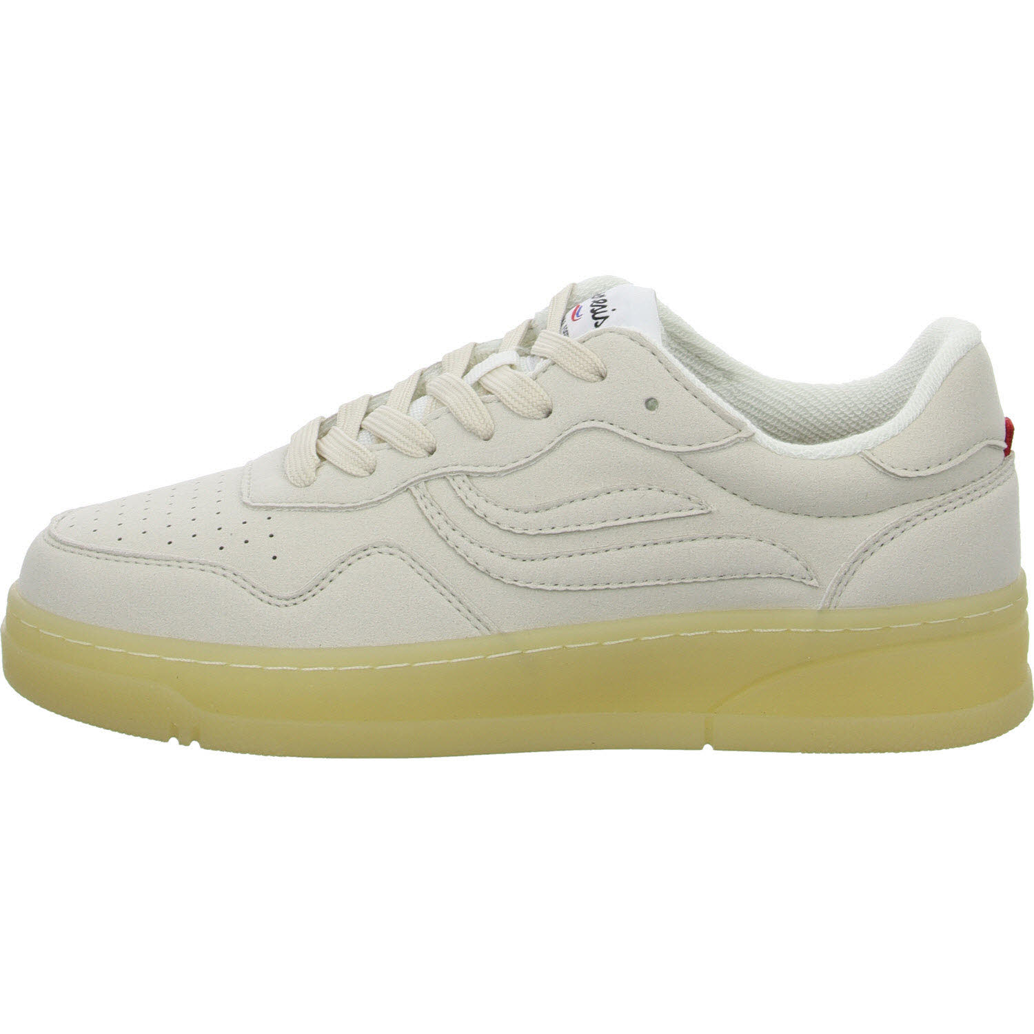 Genesis Damen Schnürschuhe 1005593 G-Soley 2.0 Suede Hevea Rubber offwhite normal