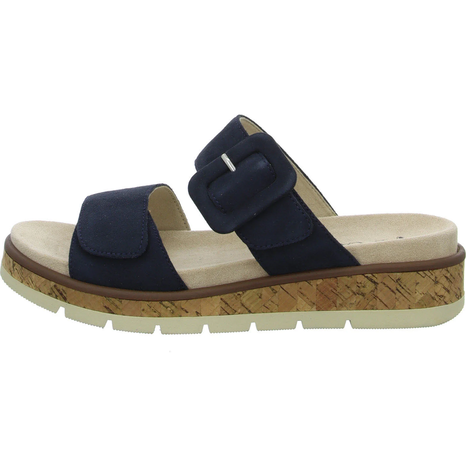 Element 6 von 8 (Bild) – Caprice Damen Pantoletten 9-27206-44/857 9-27206-44 ocean suede G (normal)