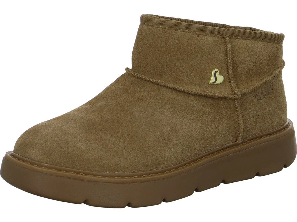 Skechers Damen Stiefelette warm 167848 CSNT Keepsakes Cozy - Cozy Mini chestnut normal