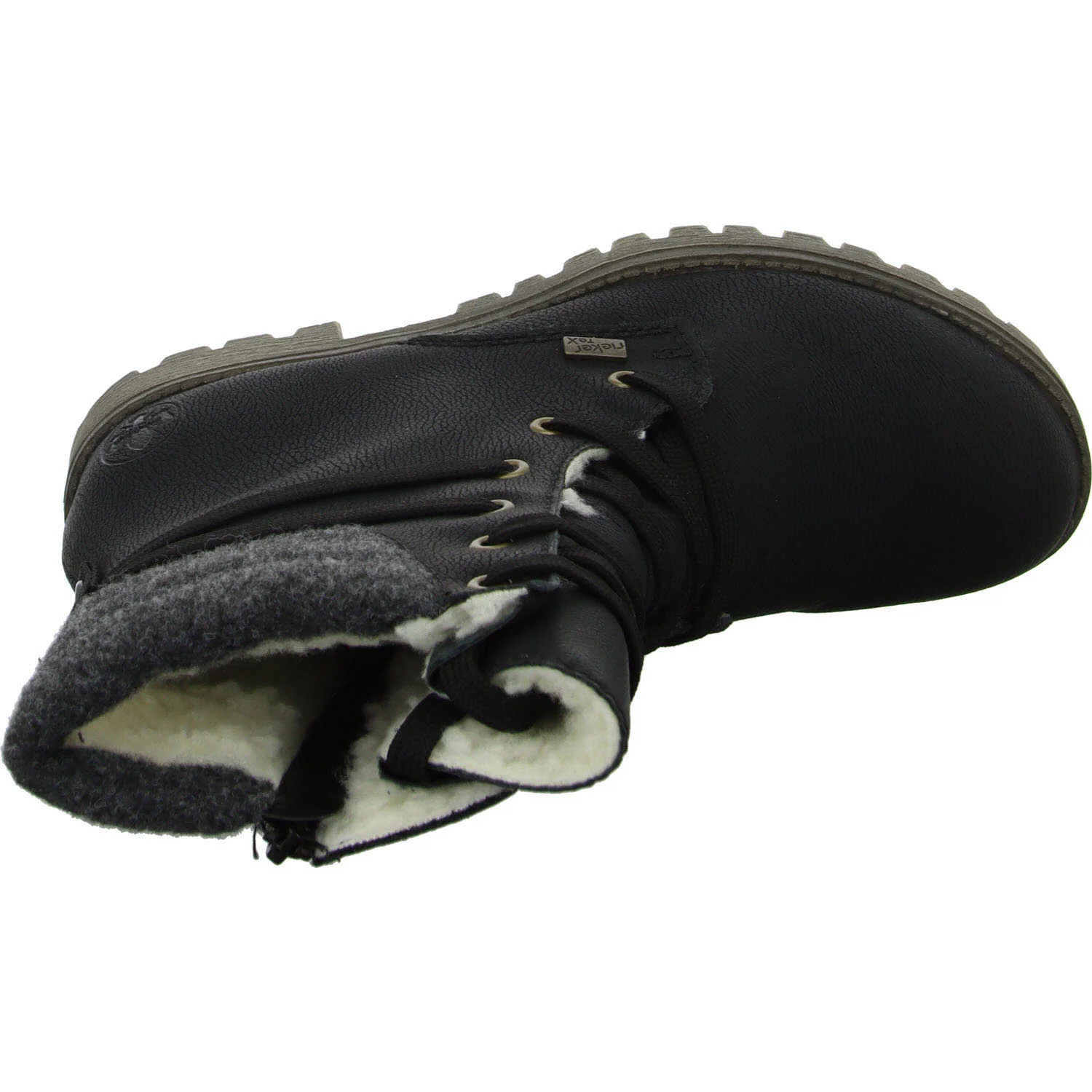 Element 8 von 8 (Bild) – Rieker Damen Schnürstiefel warm 78531-00 78531 schwarz/anthrazit F (normal)