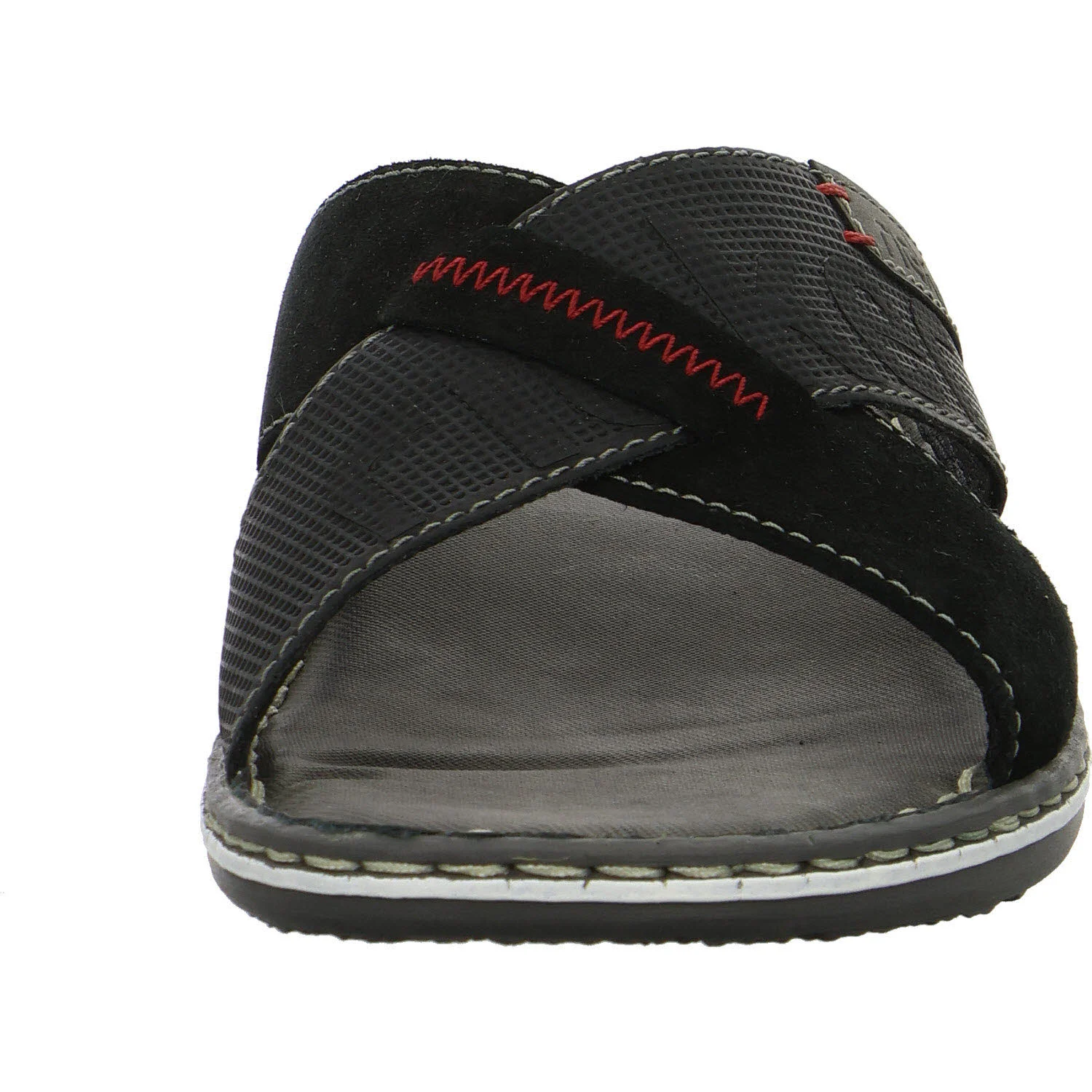 Rieker Pantoletten 21098-02 21098 schwarz/schwarz/cenere/negro G (weit)