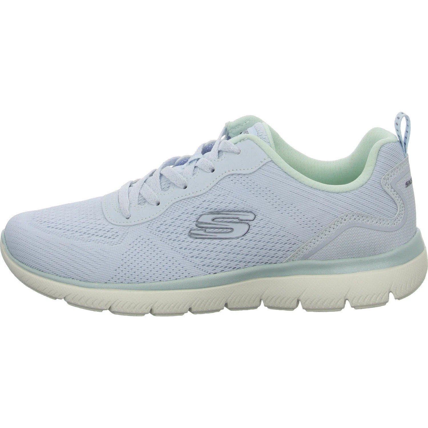 Skechers Damen Schnürschuhe 150291 BLMN Summits - Quiet Dream blue/mint normal