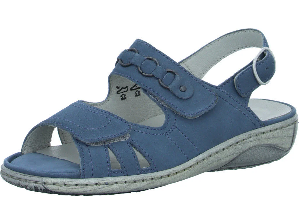 Waldläufer Damen Sandalen 210004-191/263 Garda denim G (normal)