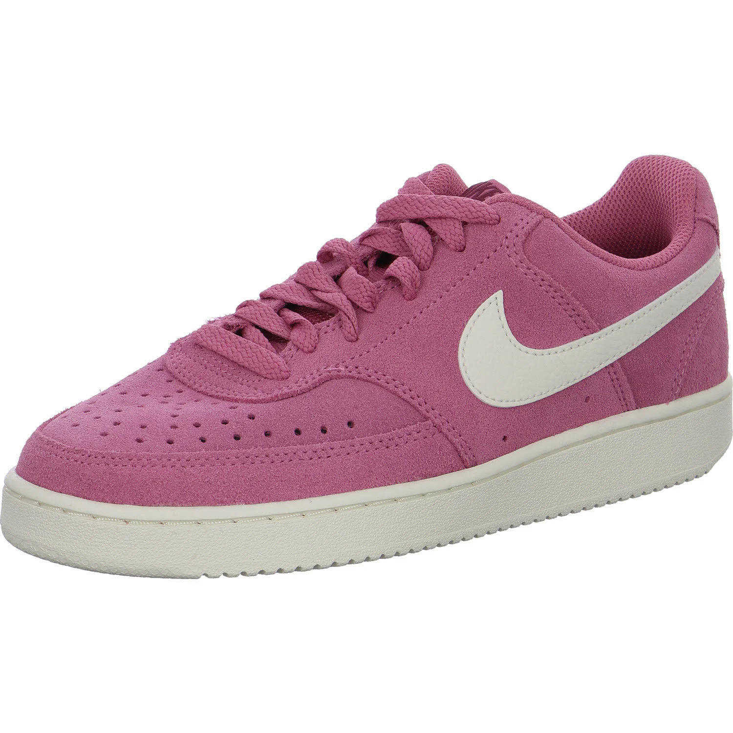 Nike Damen Schnürschuhe IQ9758 Court Vision Lo Sd Prm peony/ sail-pink smoke normal