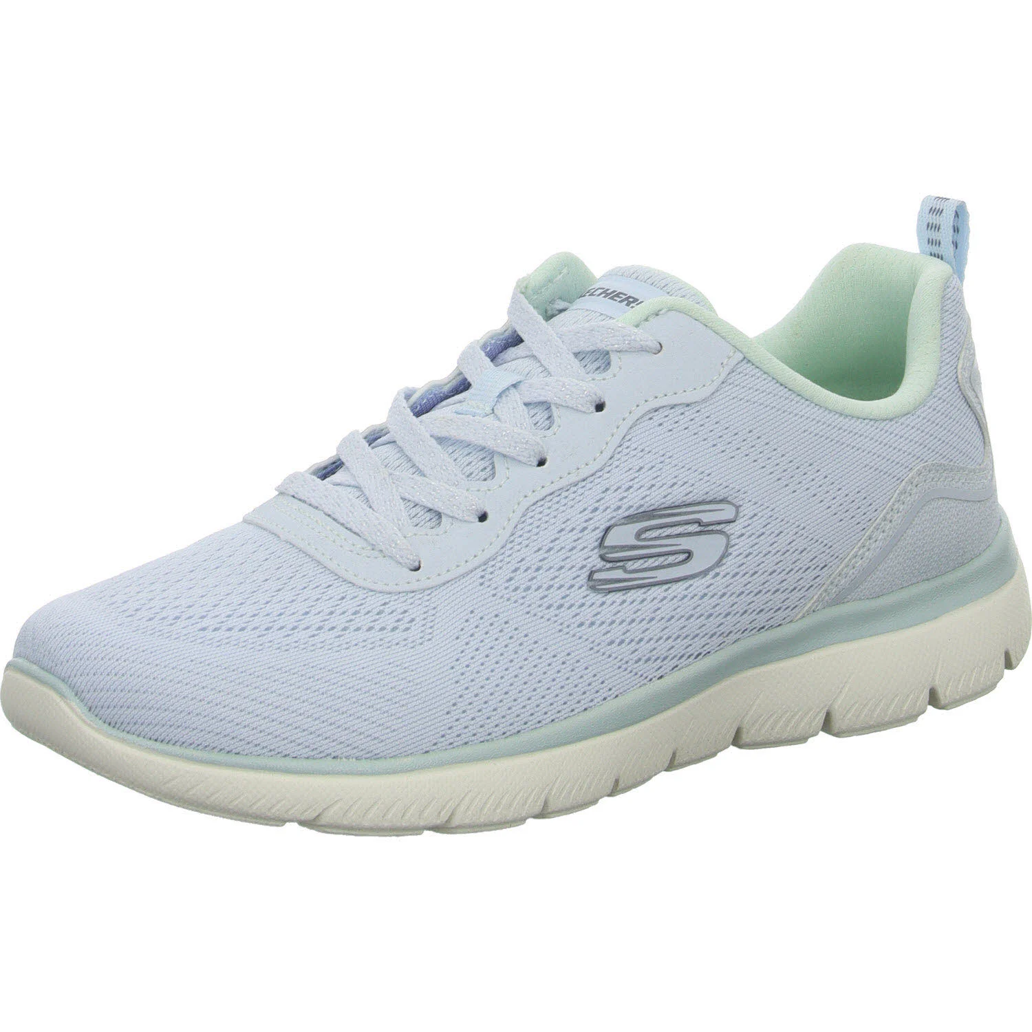 Skechers Damen Schnürschuhe 150291 BLMN Summits - Quiet Dream blue/mint normal