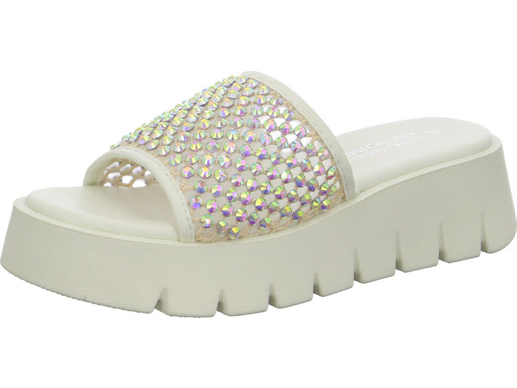 Marco Tozzi Damen Pantoletten 2-87502-46/109 2-87502-46 offwhite normal