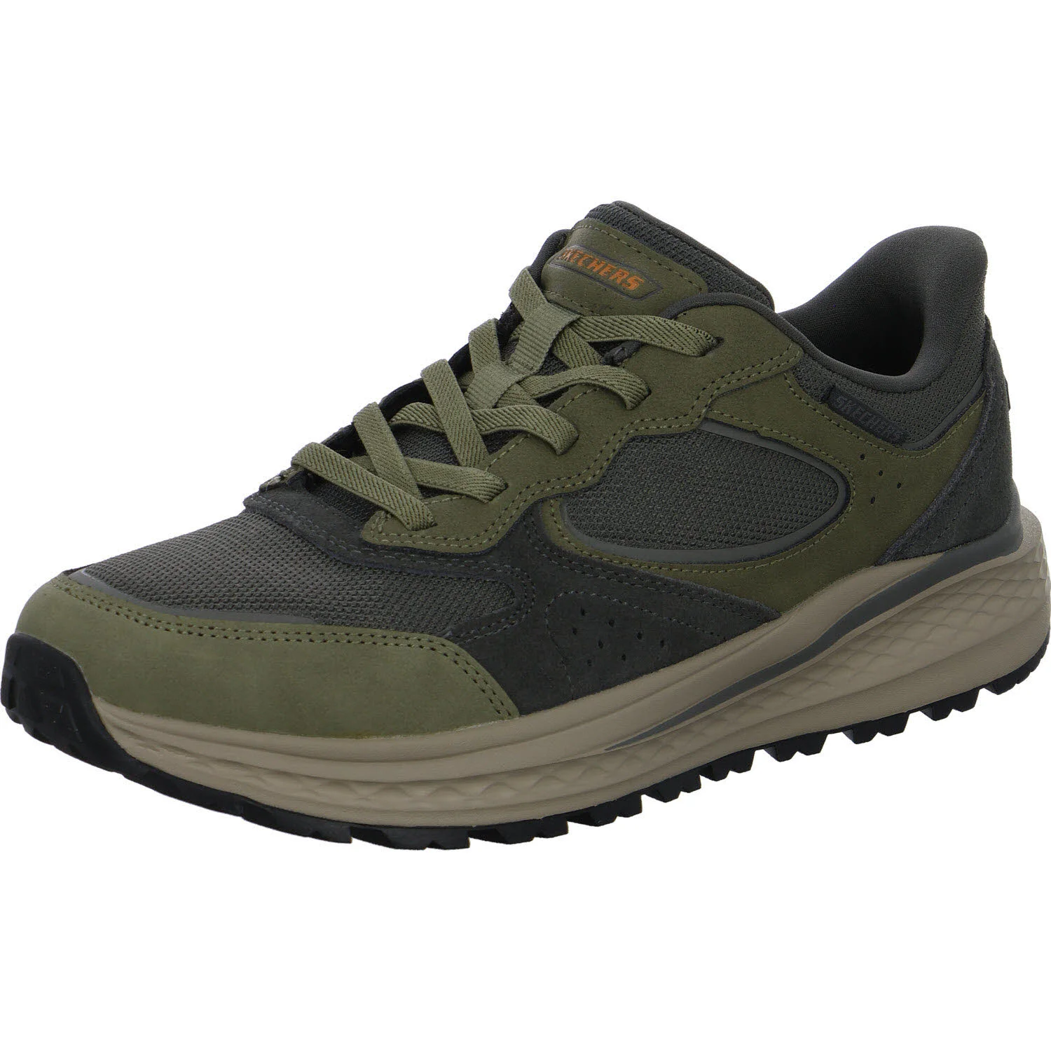 Skechers Herren Slipper 211446 GYOL Slade Ultra - Gage gray/olive normal