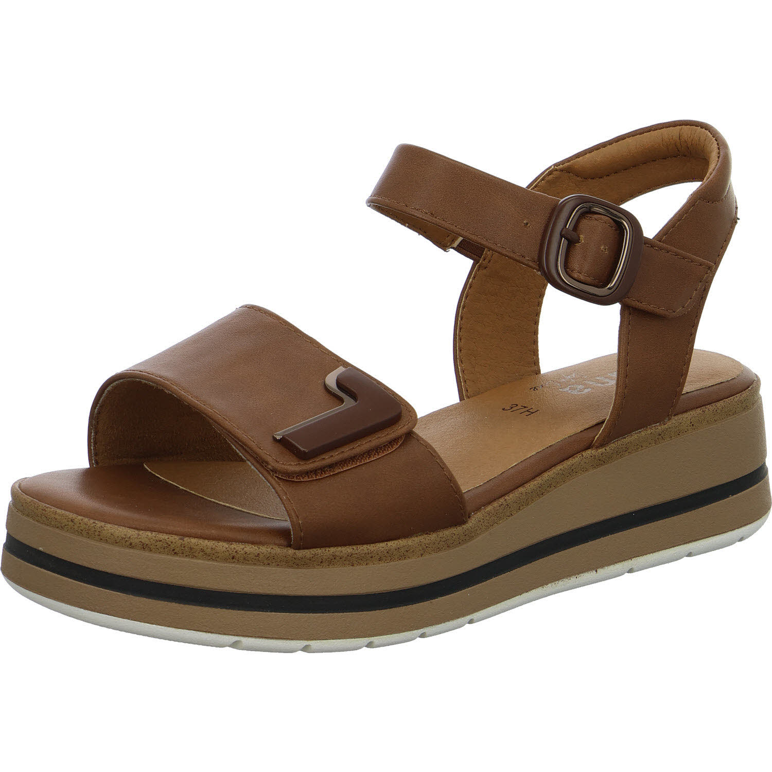 Jana Damen Sandalen 8-28269-46/305 8-28269-46 cognac H (weit)