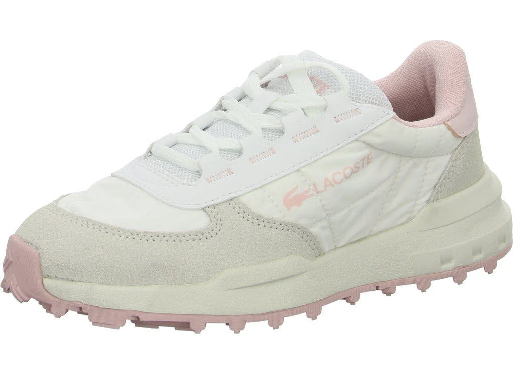 Lacoste Damen Schnürschuhe 50SFA0085_1Y9 Women's Elite Active Evo Sneakers white/lite pink normal