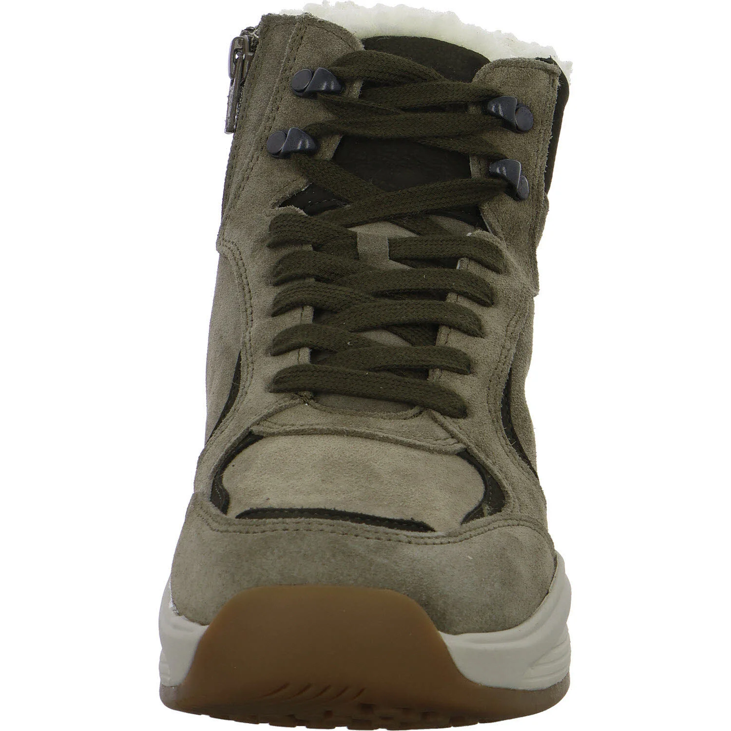 Element 3 von 8 (Bild) – Xsensible Damen Schnürstiefel warm 32007.2/501-HX SWX24 taupe HX (weit)