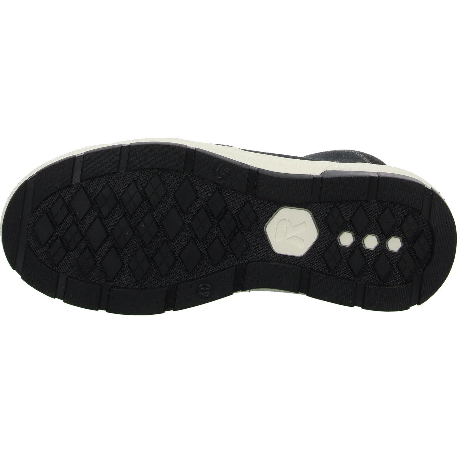 Herren Schnürstiefel warm U0072-45 U0072 etna/schwarz/schwarz G 1/2 (weit)