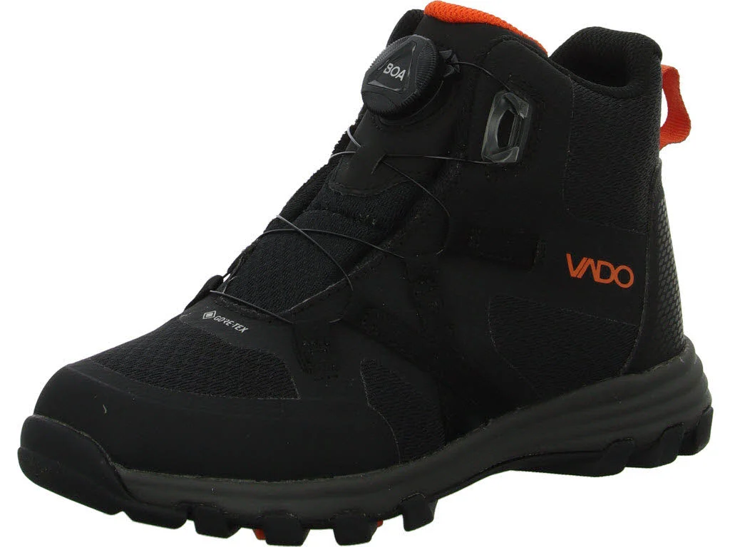 VADO Kinder Winterstiefel 81201-1200/017 HIKER Mid BOA GTX black_orange normal