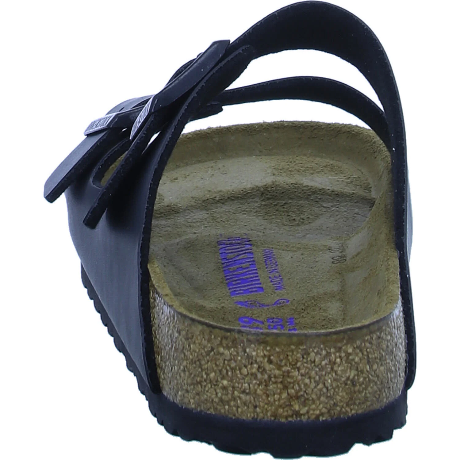 Element 4 von 7 (Bild) – BIRKENSTOCK Pantoletten 551251 Arizona Soft Footbed schwarz normal