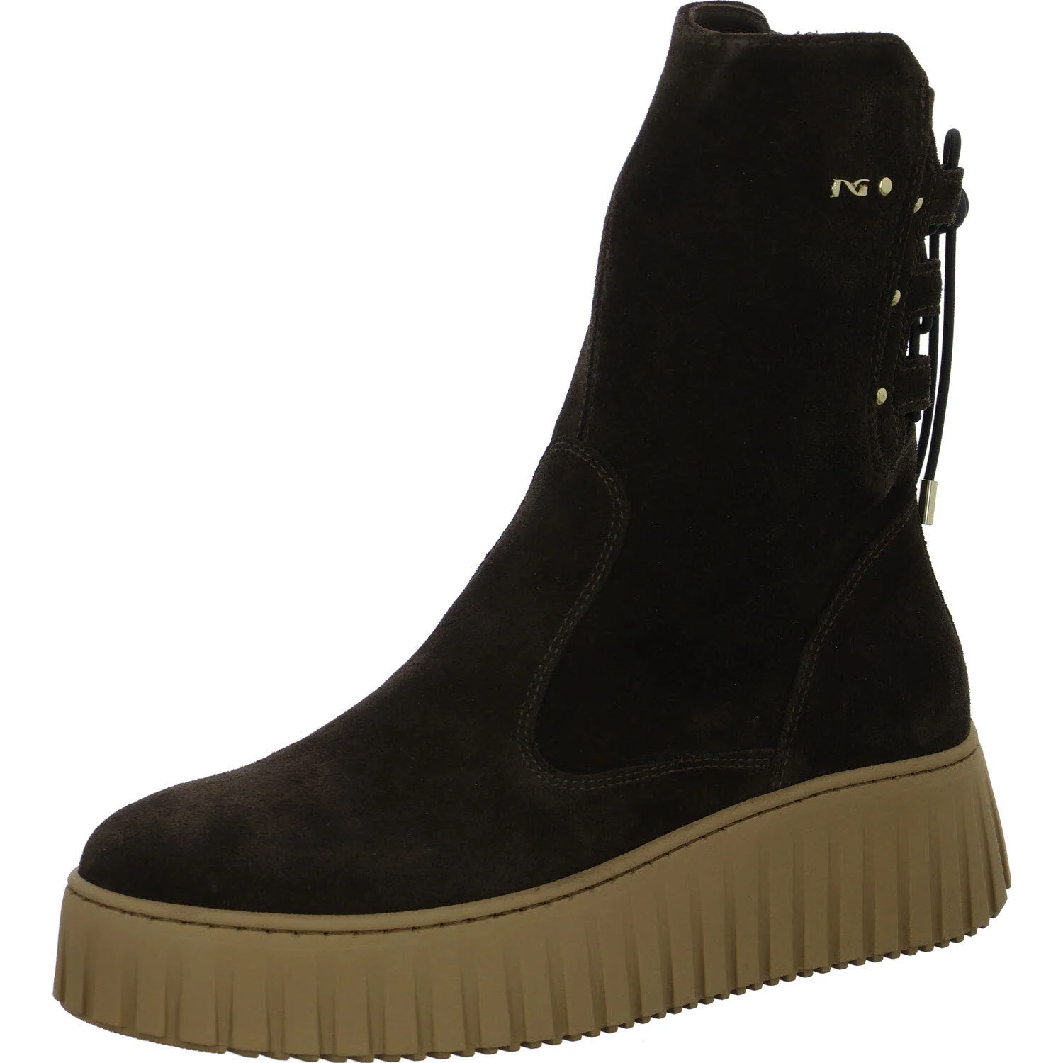 NeroGiardini Damen Stiefeletten I618121D 300 I618121D t.moro t.alcantara t. moro normal