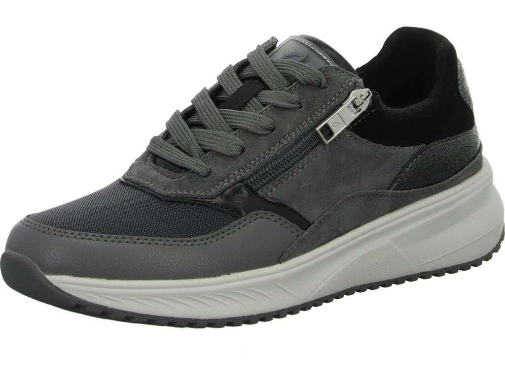 Waldläufer Damen Schnürschuhe 765001-103/201 H-Mara grau H (weit)