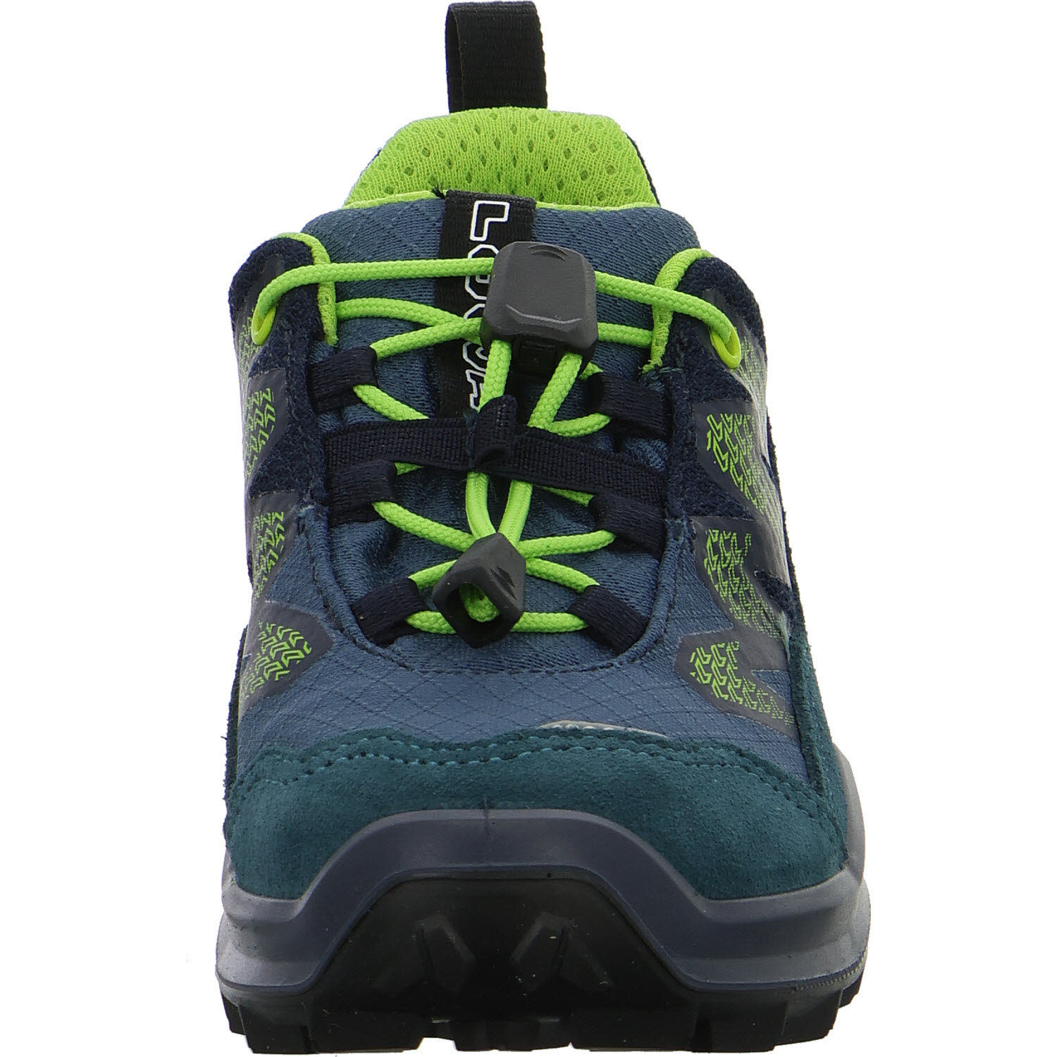 Lowa Kinderschuh zum Schlupfen 641627/7402 MADDOX PRO GTX LO JR petrol/lime normal