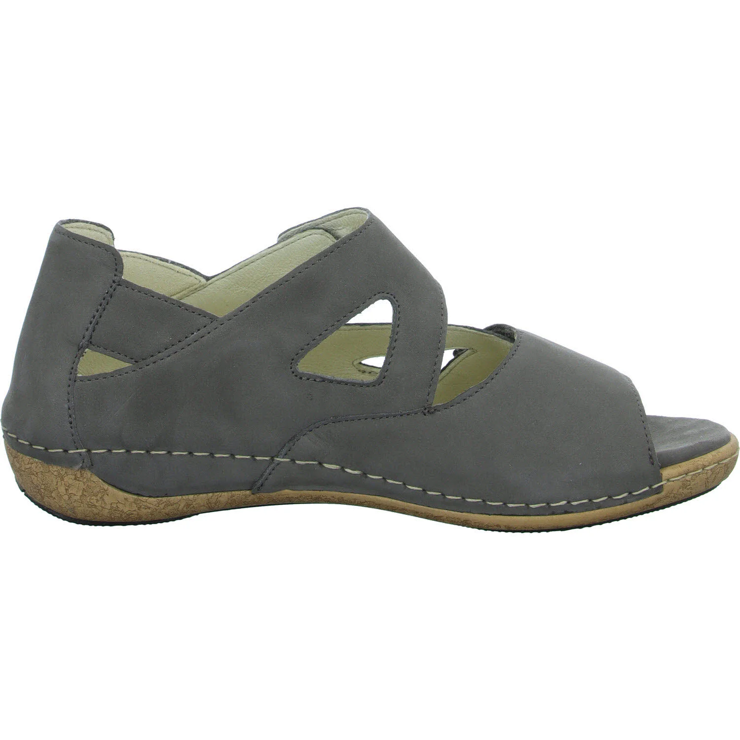 Waldläufer Damen Sandalen 342025-191/088 Heliett pietra H (weit)