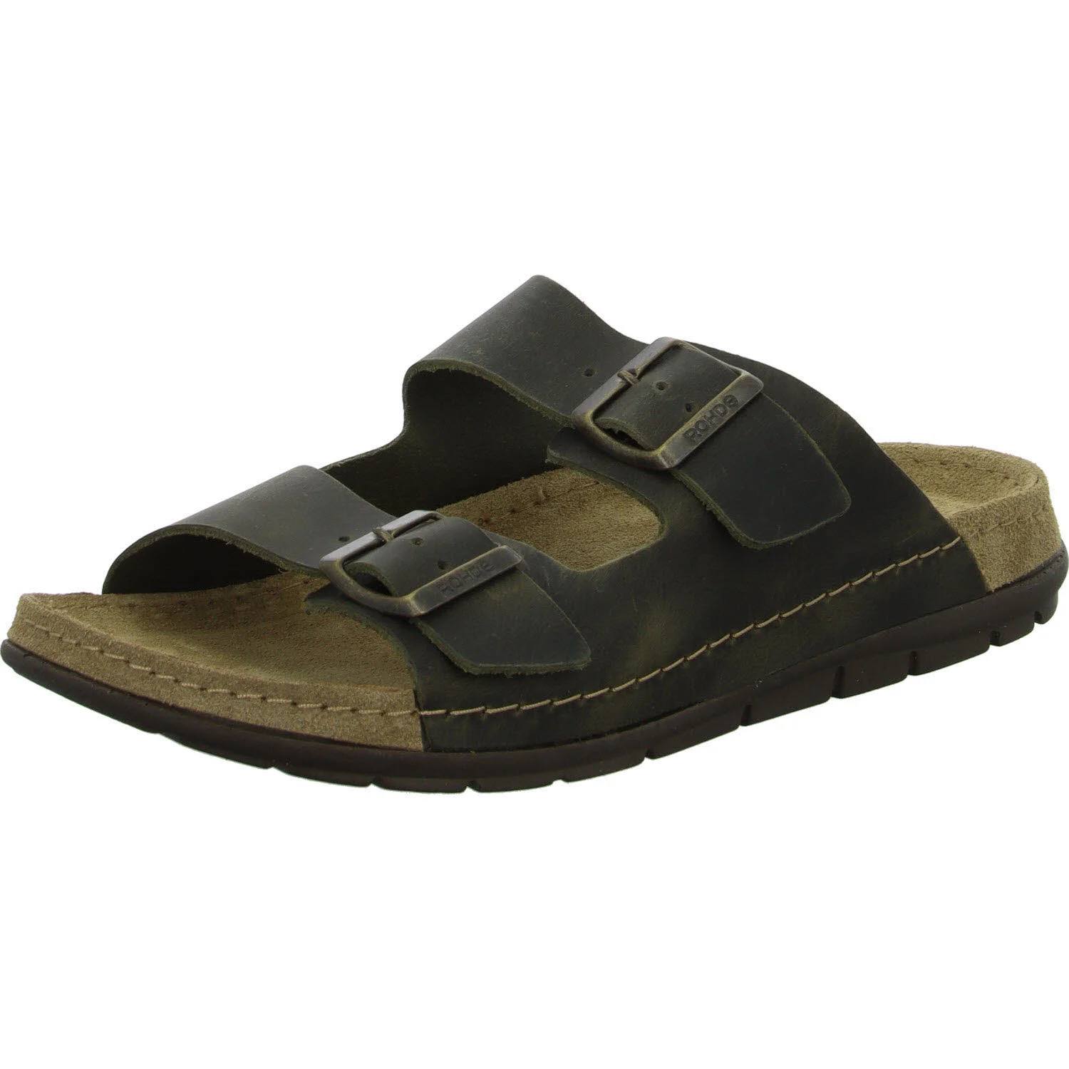 ROHDE Pantoletten 5918/61 Rodigo-H olive H (weit)