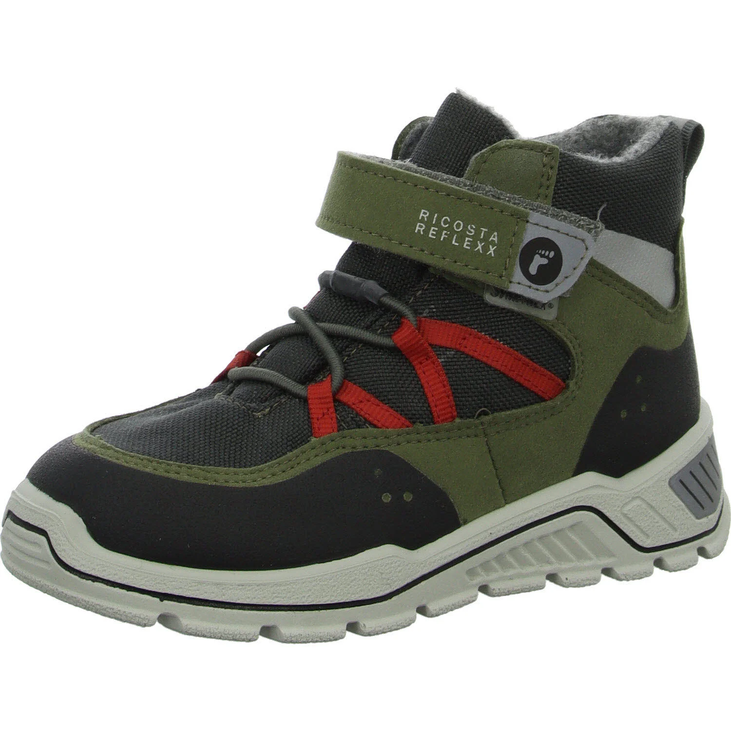 Ricosta Kinder Winterstiefel 50 5301403/580 Arex oliv/carbon WMS weit
