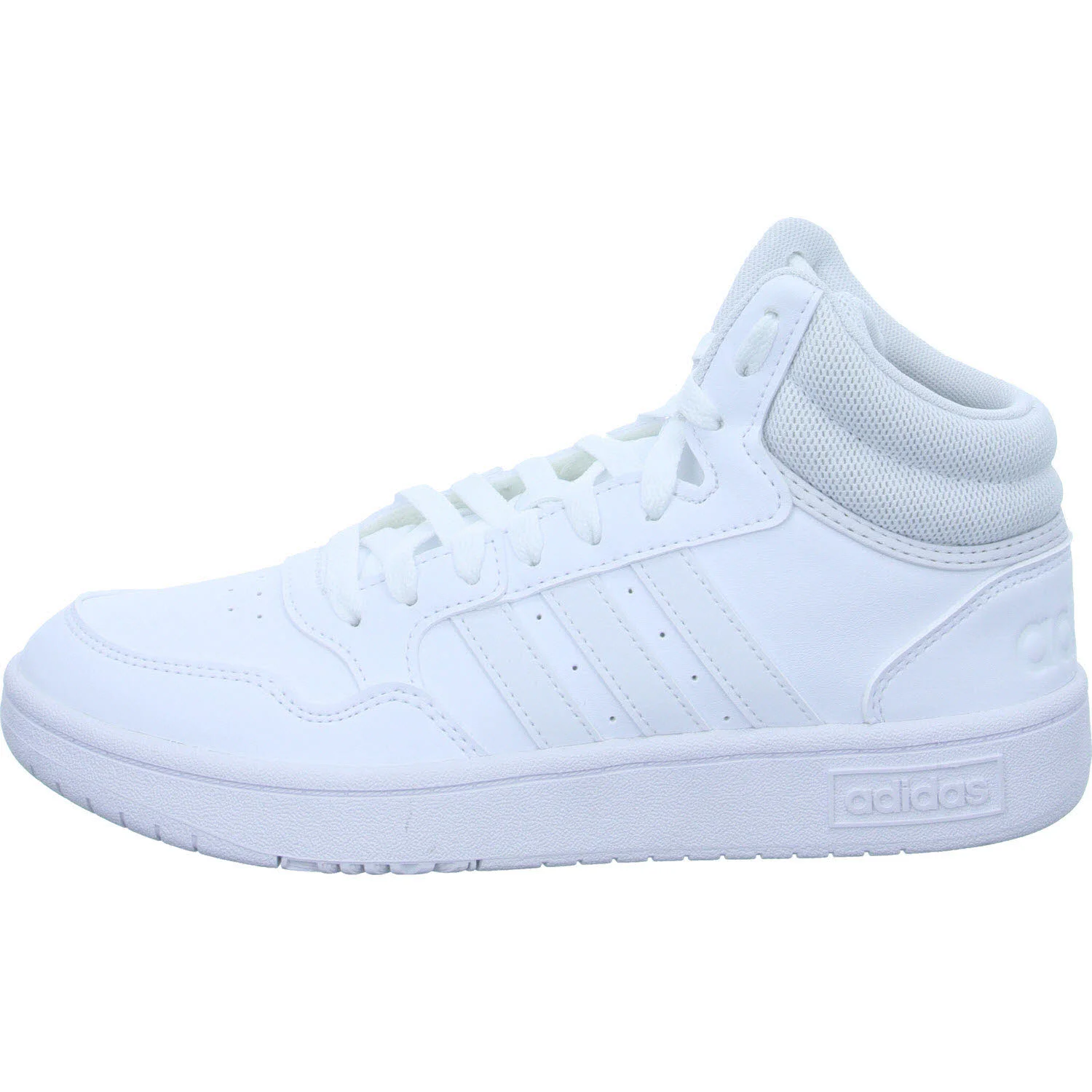 Adidas Damen Schnürstiefel GW5457 HOOPS 3.0 MID W FTWWHT/FTWWHT/DSHGRY normal