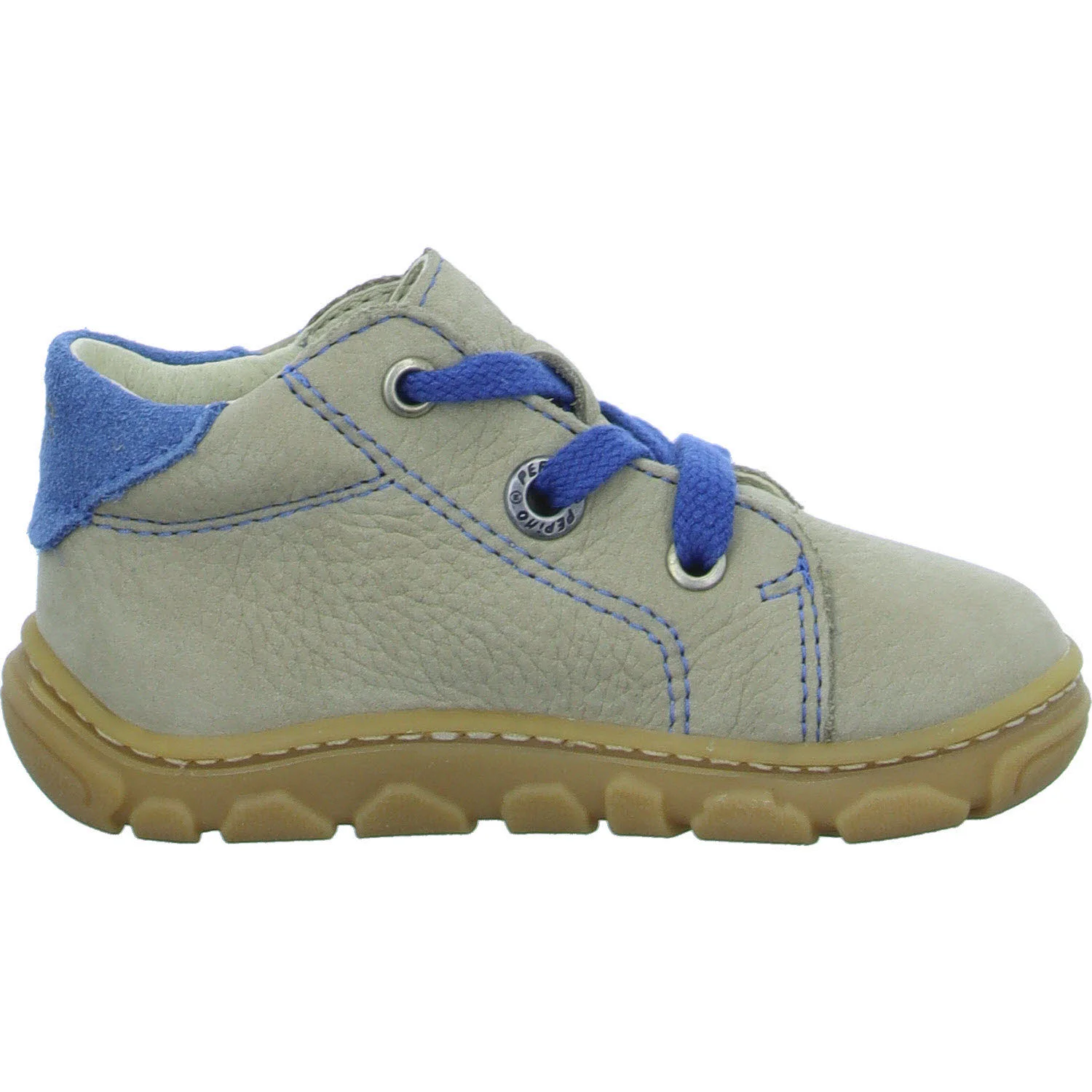 Element 7 von 8 (Bild) – Ricosta Kinder Halbschuhe zum Schnüren 50 1300202/650 ZUMA kies/blau WMS mittel
