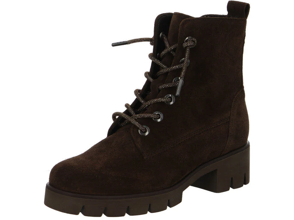 Gabor Damen Stiefeletten 8018.02.008 8018.02 cacao (La.Strass) F (schmal/normal)