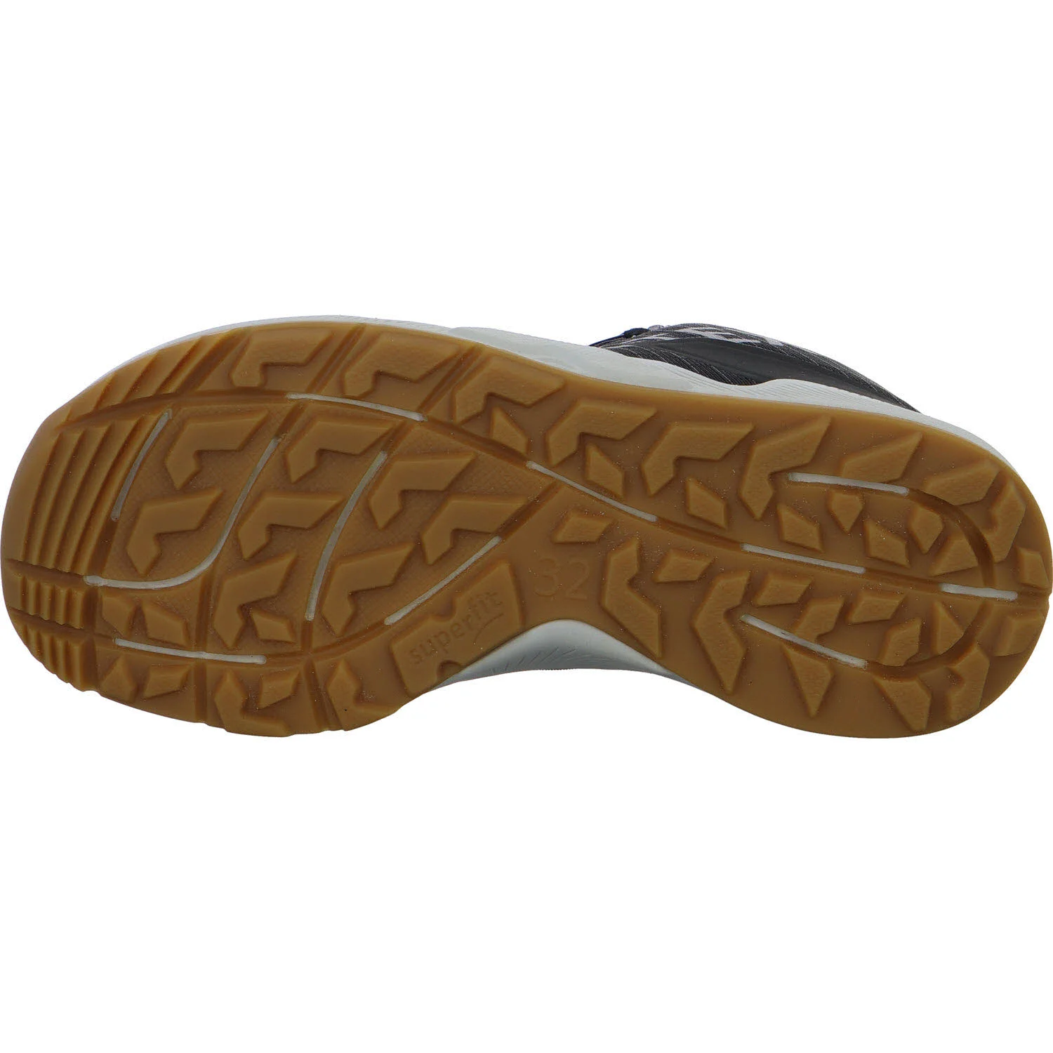 Superfit Kinder Schaftstiefel 1-001763-0000 Agos schwarz/grau WMS mittel