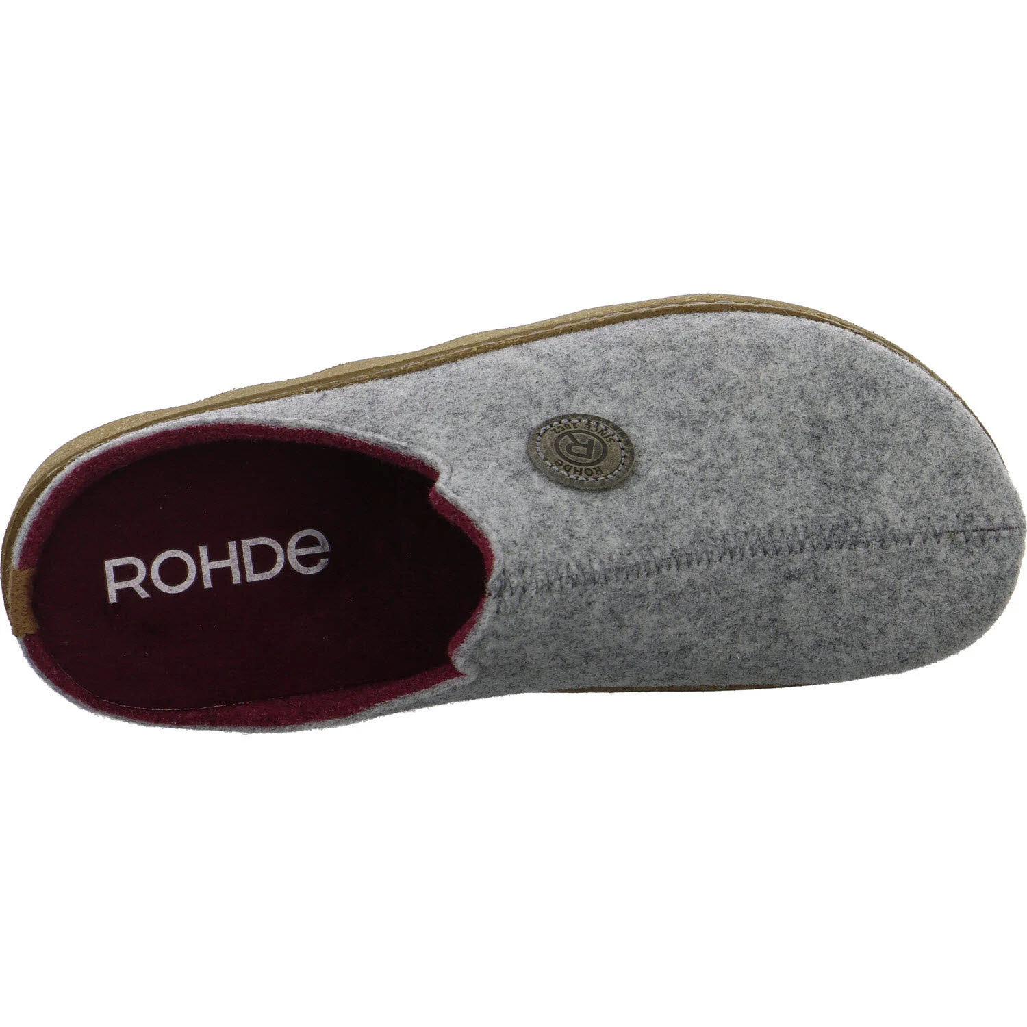 Element 8 von 8 (Bild) – ROHDE Damen Winterpantoffel 6122/80 Foggia-D grau G (normal)