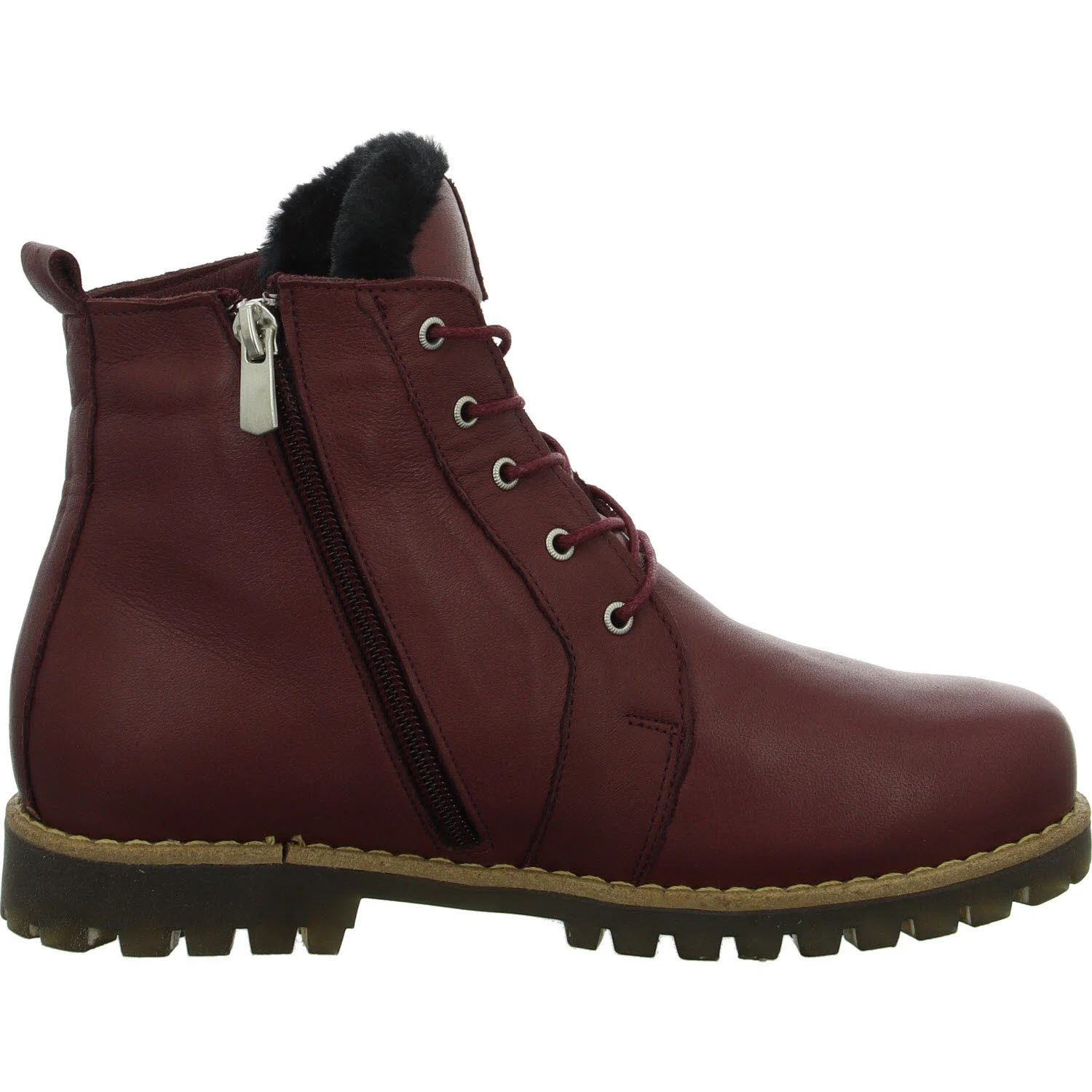 Andrea Conti Damen Schnürstiefel warm 0346060/582 0346060 burgund normal