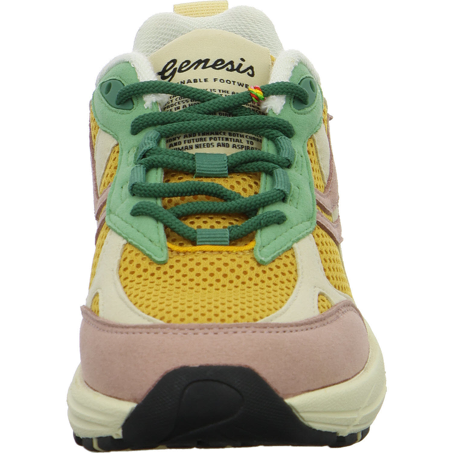 Genesis Damen Schnürschuhe 1006264 G-Eco`99 Multi Flowers rose/wheat/shilf normal