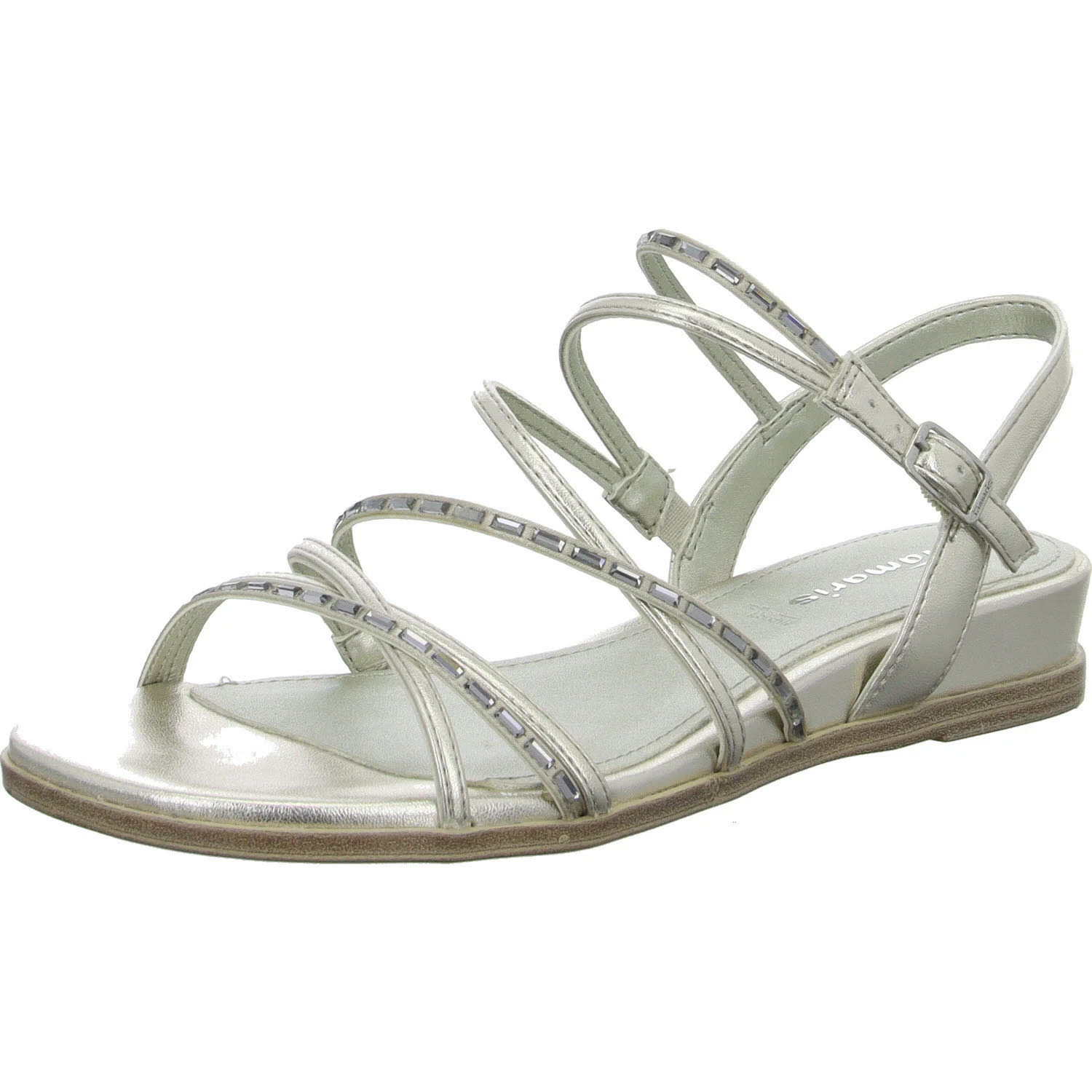 Element 2 von 8 (Bild) – Tamaris Damen Sandalen 1-28103-42/957 1-28103-42 platinum normal