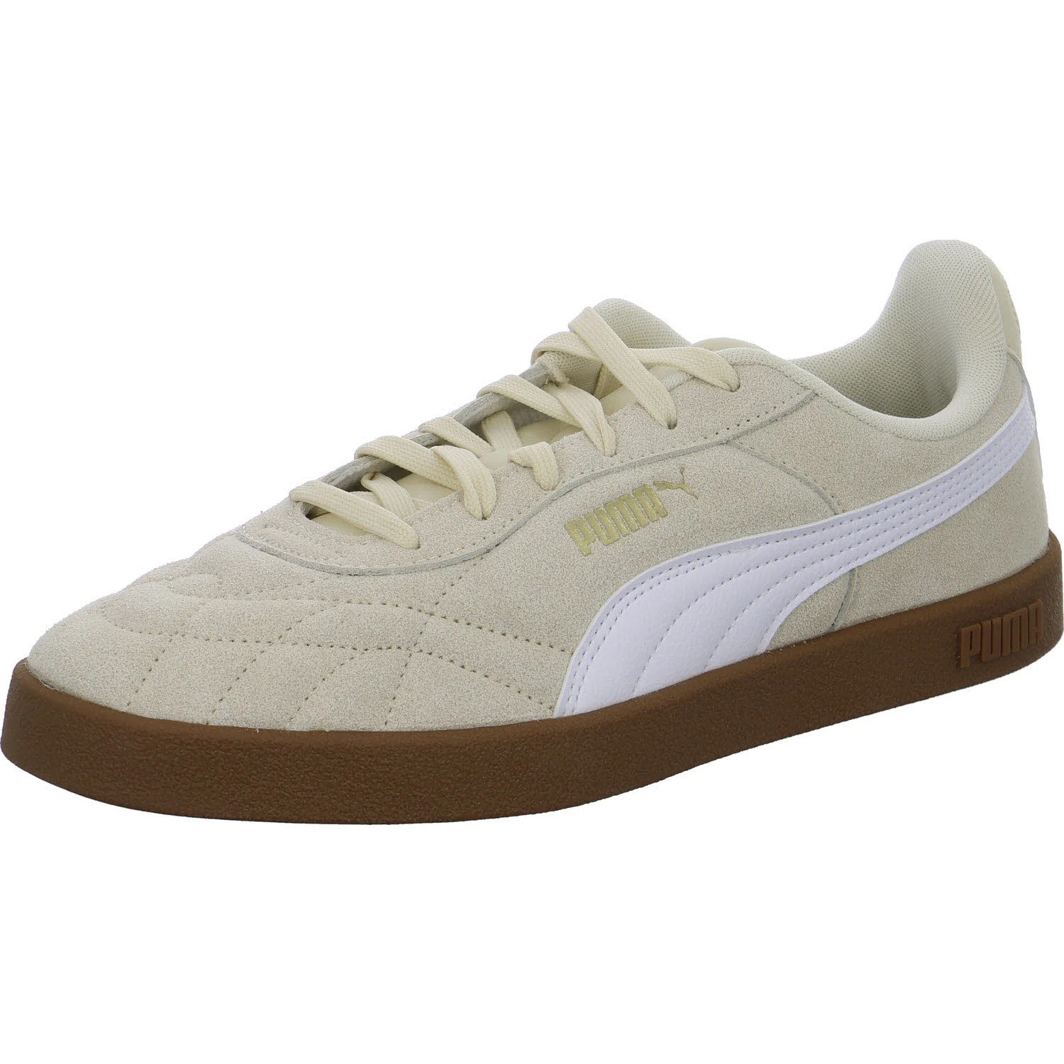 Puma Herren Schnürschuhe 404465/06 Puma Club II Indoor SD alpine snow-PUMA white normal