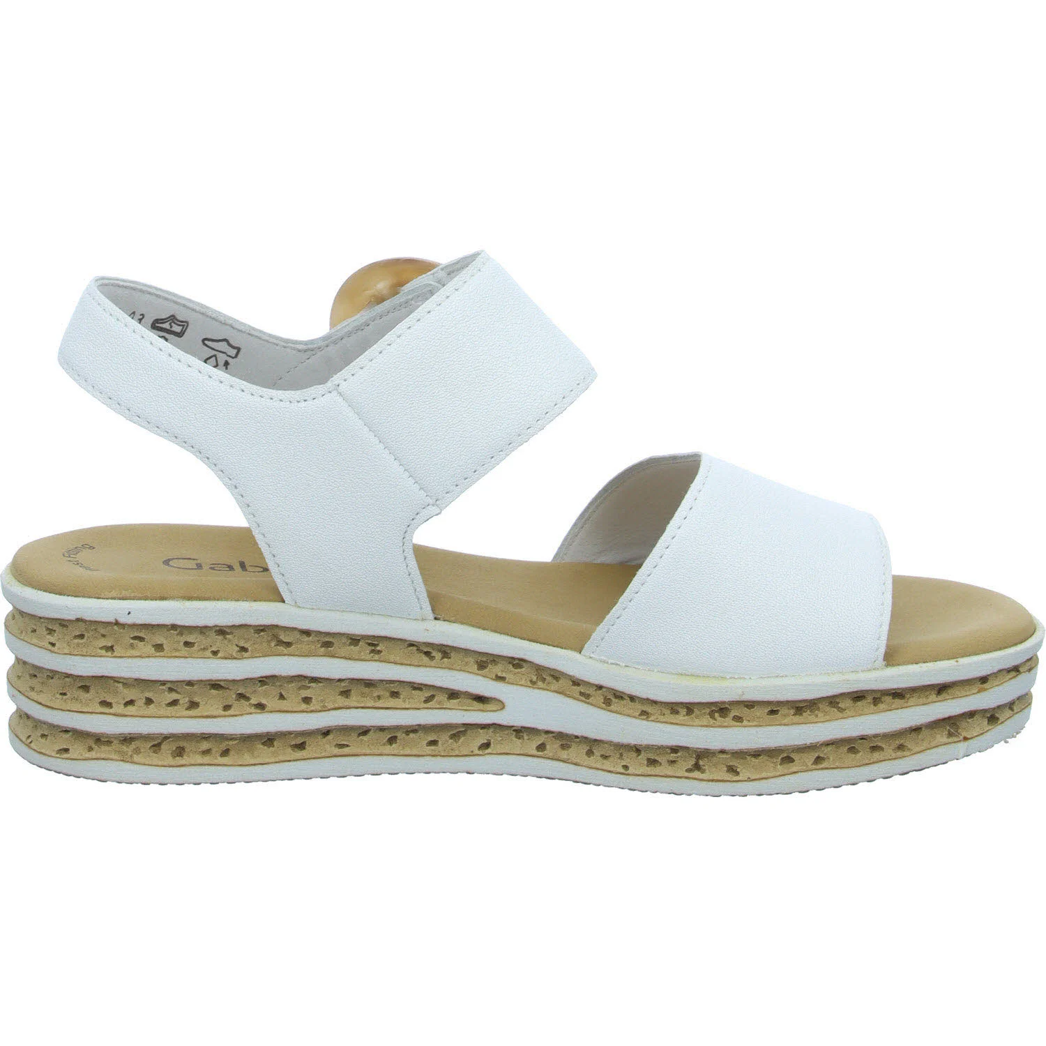 Element 7 von 8 (Bild) – Gabor Damen Sandalen 64.550.20 64.550 latte F (schmal/normal)