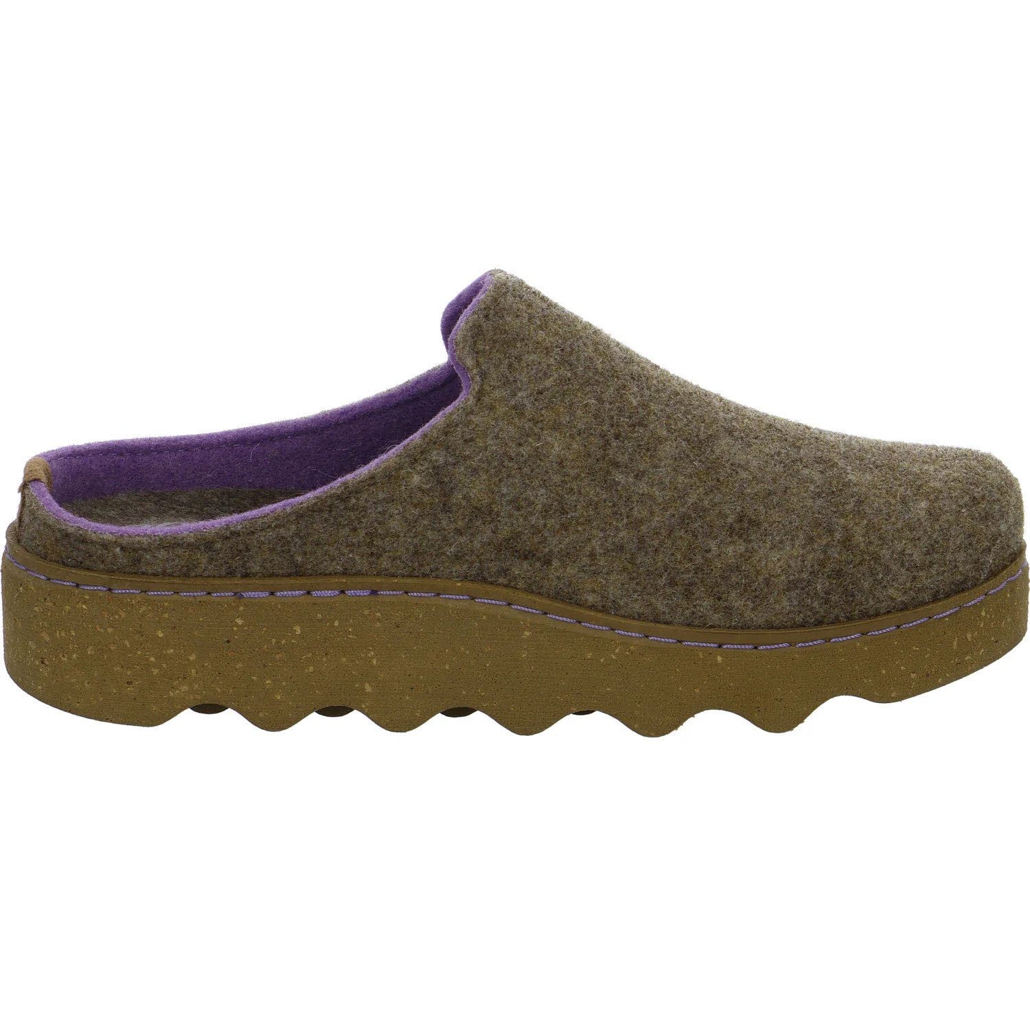 Element 7 von 8 (Bild) – ROHDE Damen Winterpantoffel 6120/17 Foggia-D leinen G (normal)