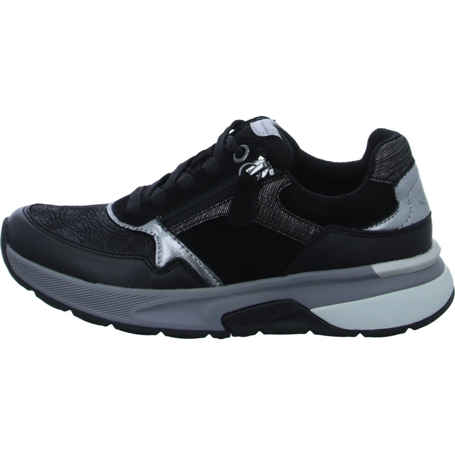Element 6 von 8 (Bild) – Gabor Rollingsoft Damen Schnürschuhe 0105.01.001 0105.01 black kombi G (normal)